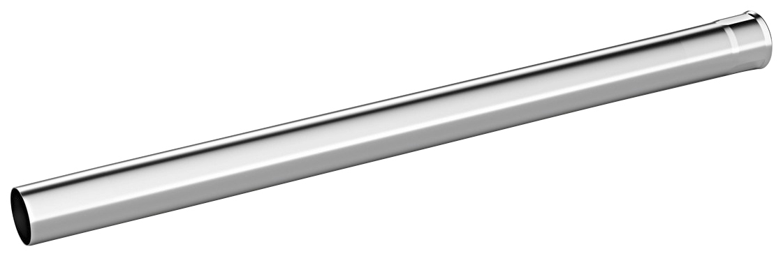 Staubsaugerrohr, (Set), DN 35, 0,55 m, Edelstahl