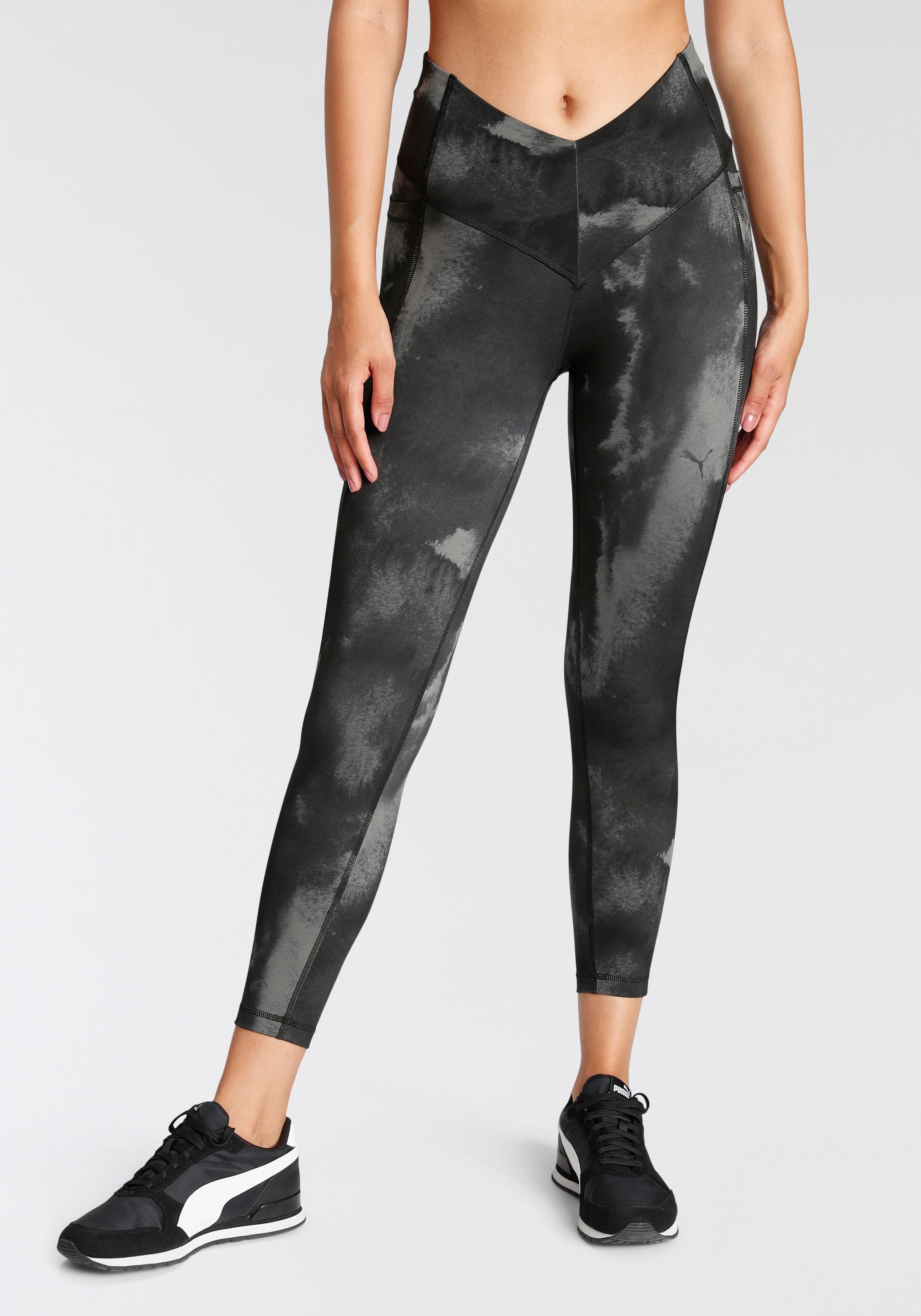 PUMA Funktionstights »Train AOP Eversculpt High Waist 3/4 TIGHT«