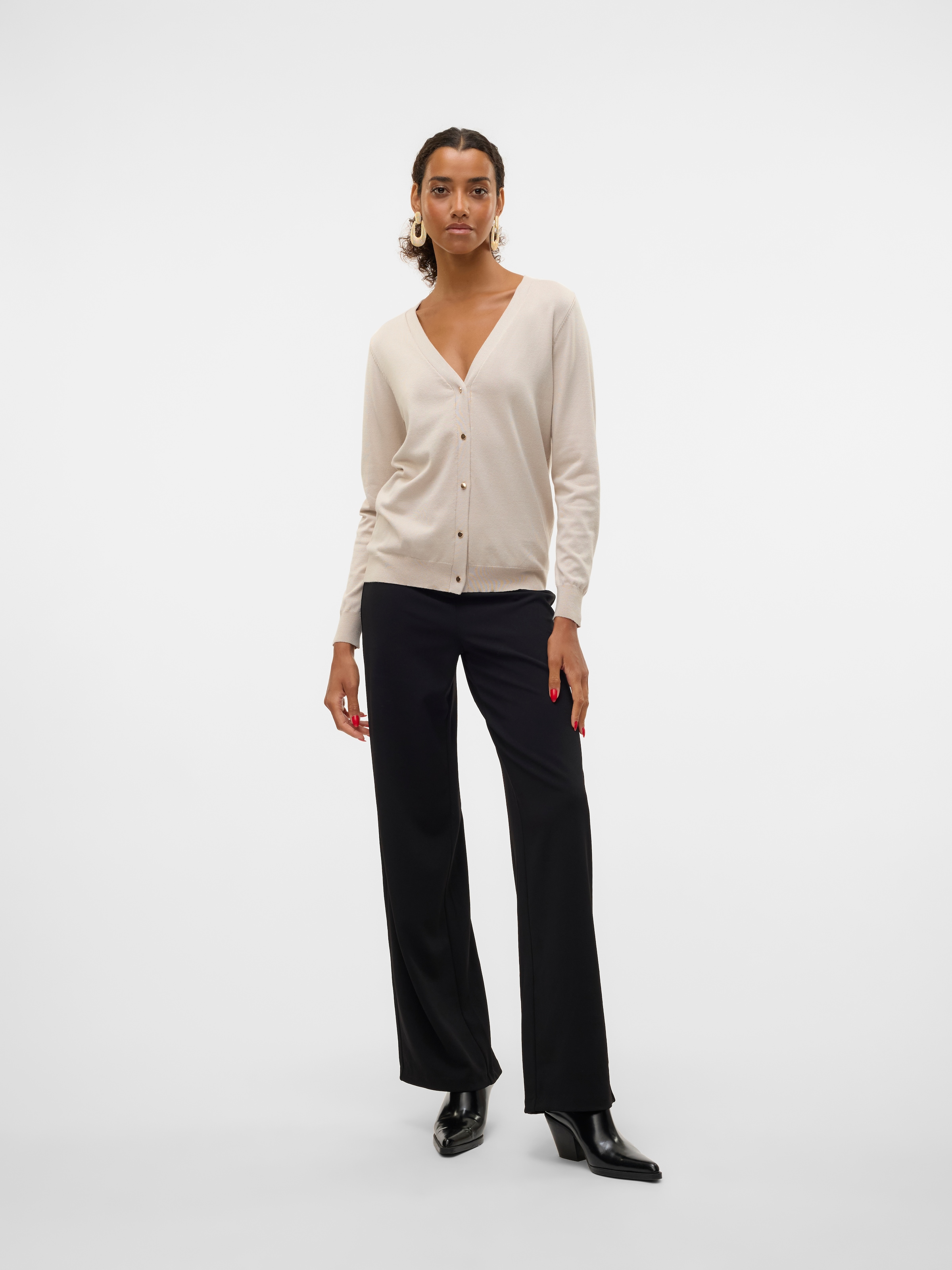 Vero Moda Schlupfhose »VMBERLIN ZAMIRA MW WIDE PANT NOOS«