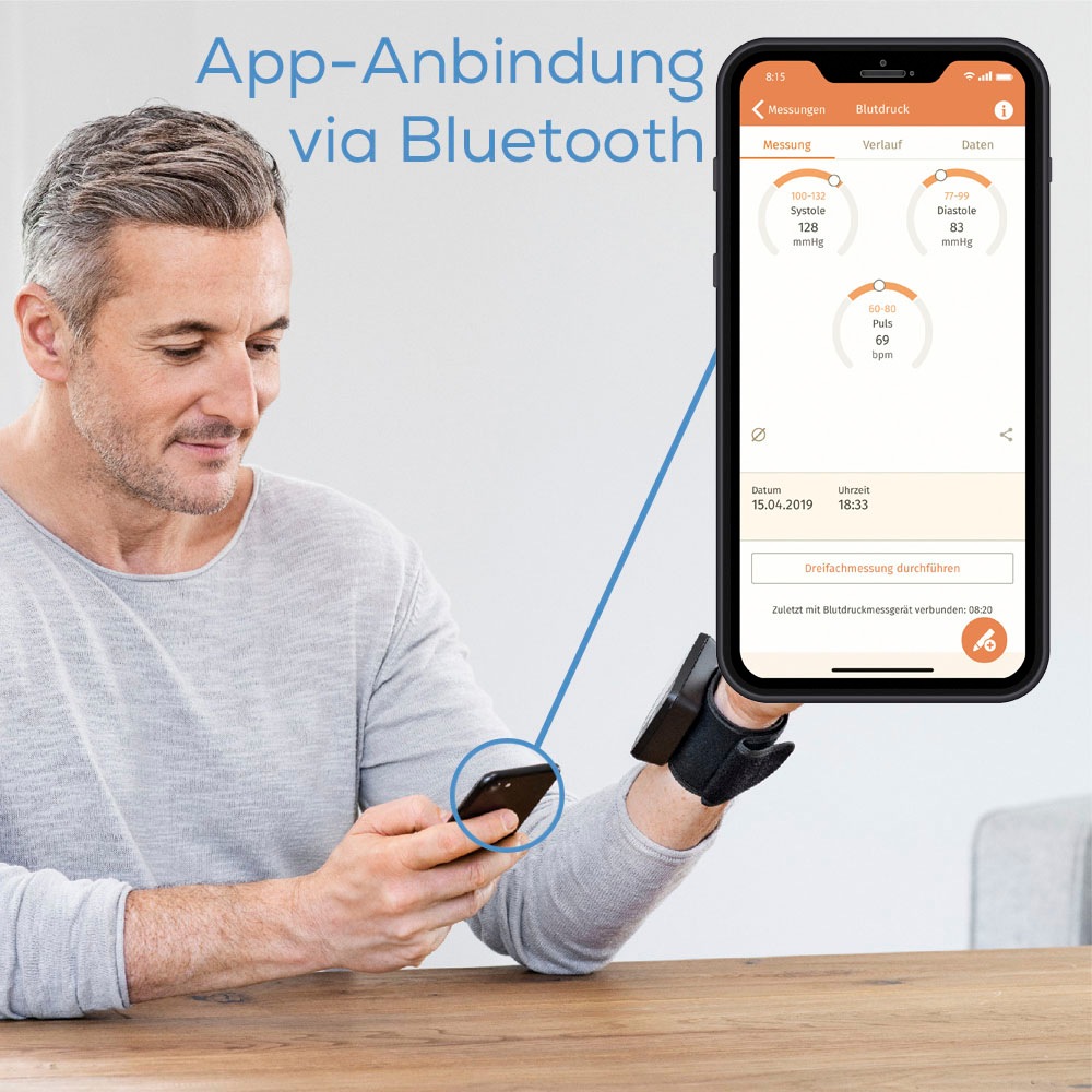 BEURER Handgelenk-Blutdruckmessgerät »BC 54«, Bluetooth