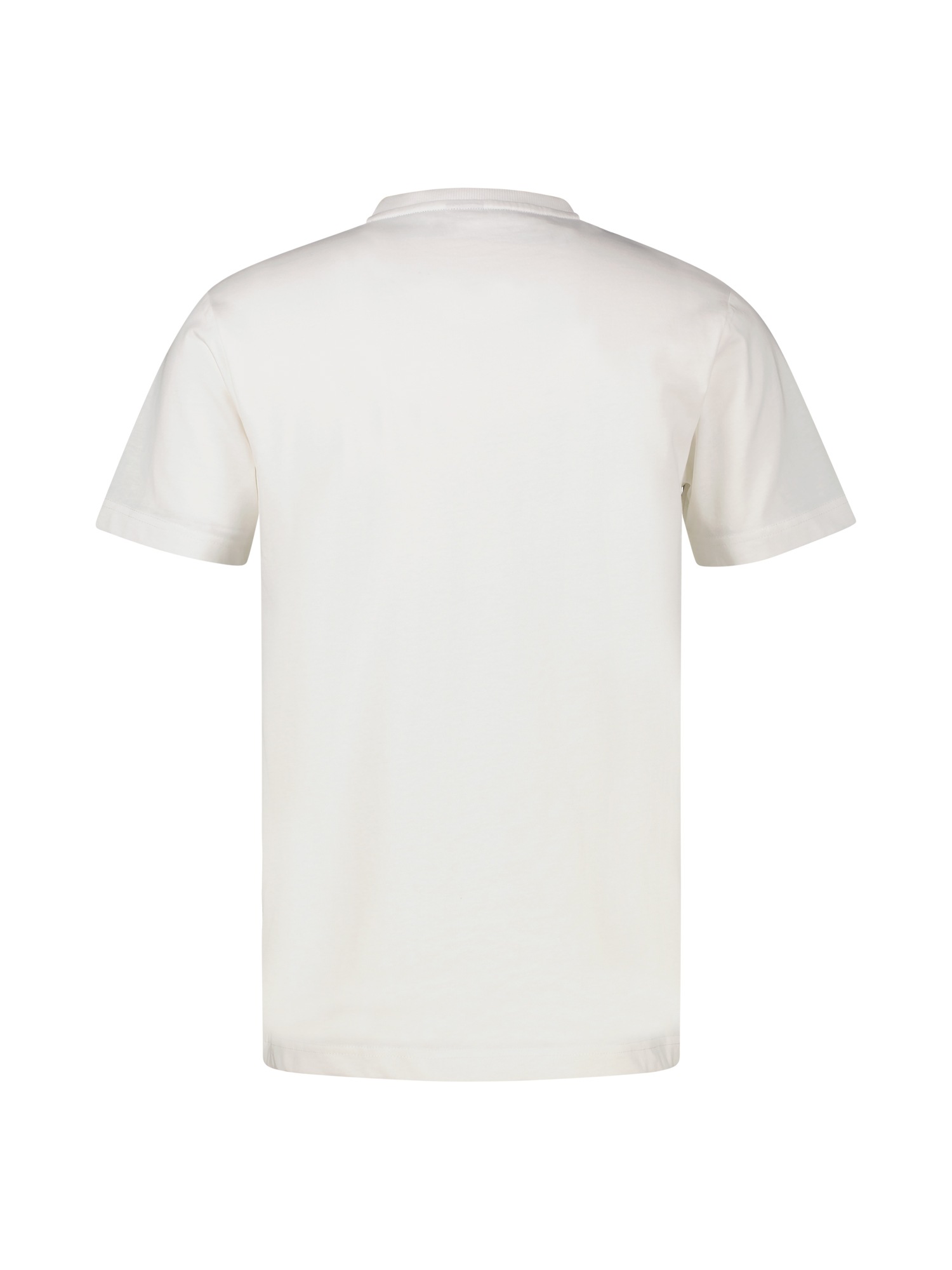 LERROS T-Shirt »T-Shirt aus Baumwolle mit lässigem Frontprint und O-Neck«