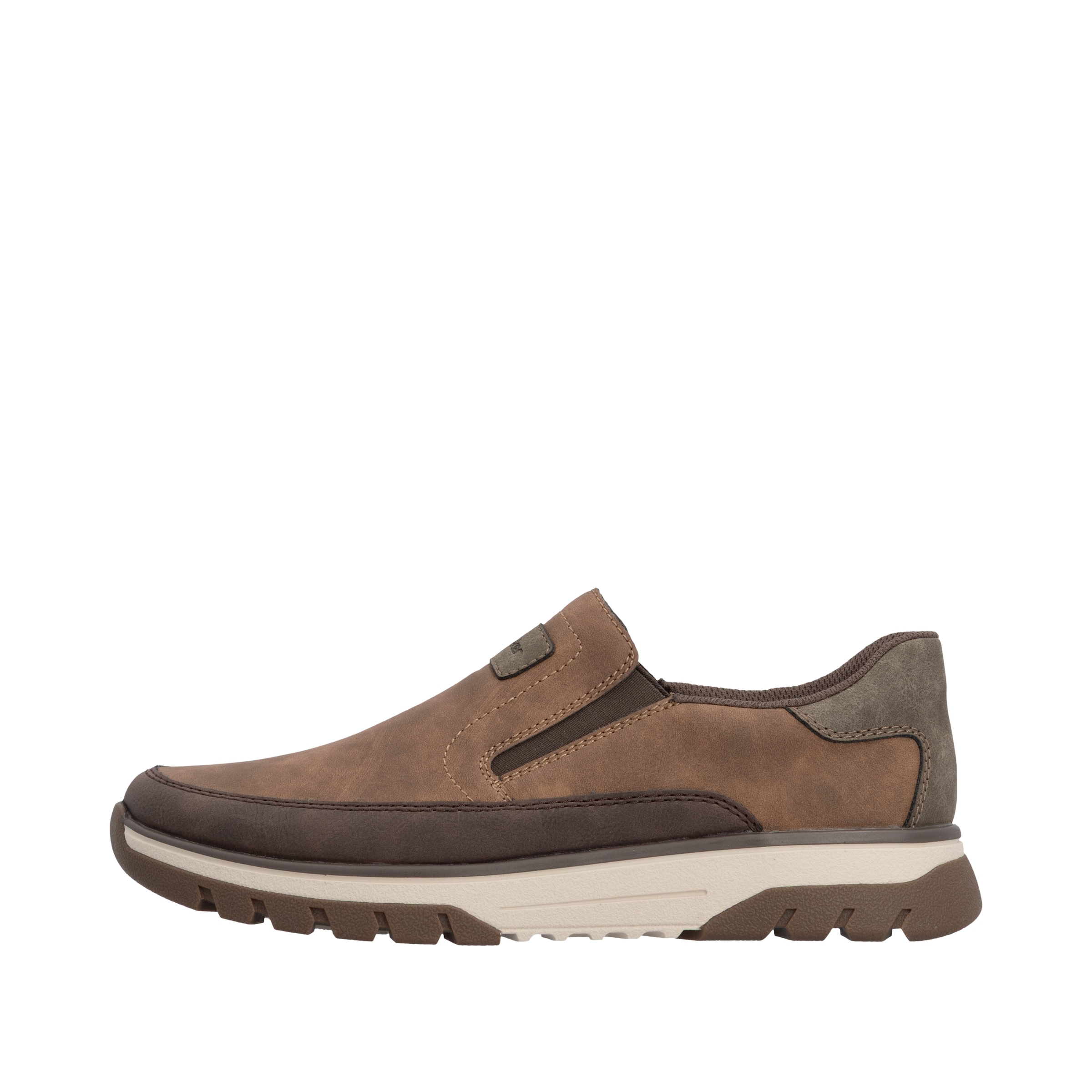 Rieker Slip-On Sneaker  Slipper, Schlupfschuh, Halbschuh mit weicher MemoSoft-Innensohle