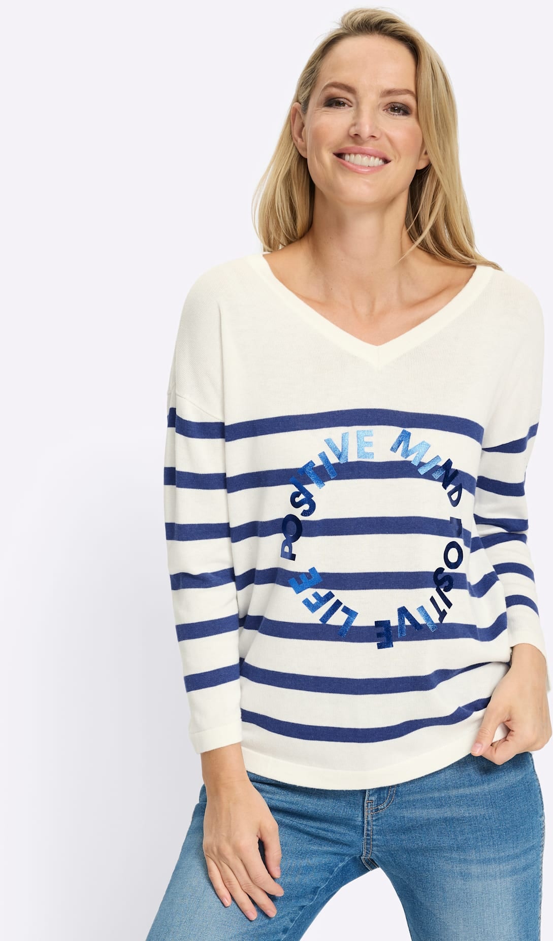 heine V-Ausschnitt-Pullover »Pullover«
