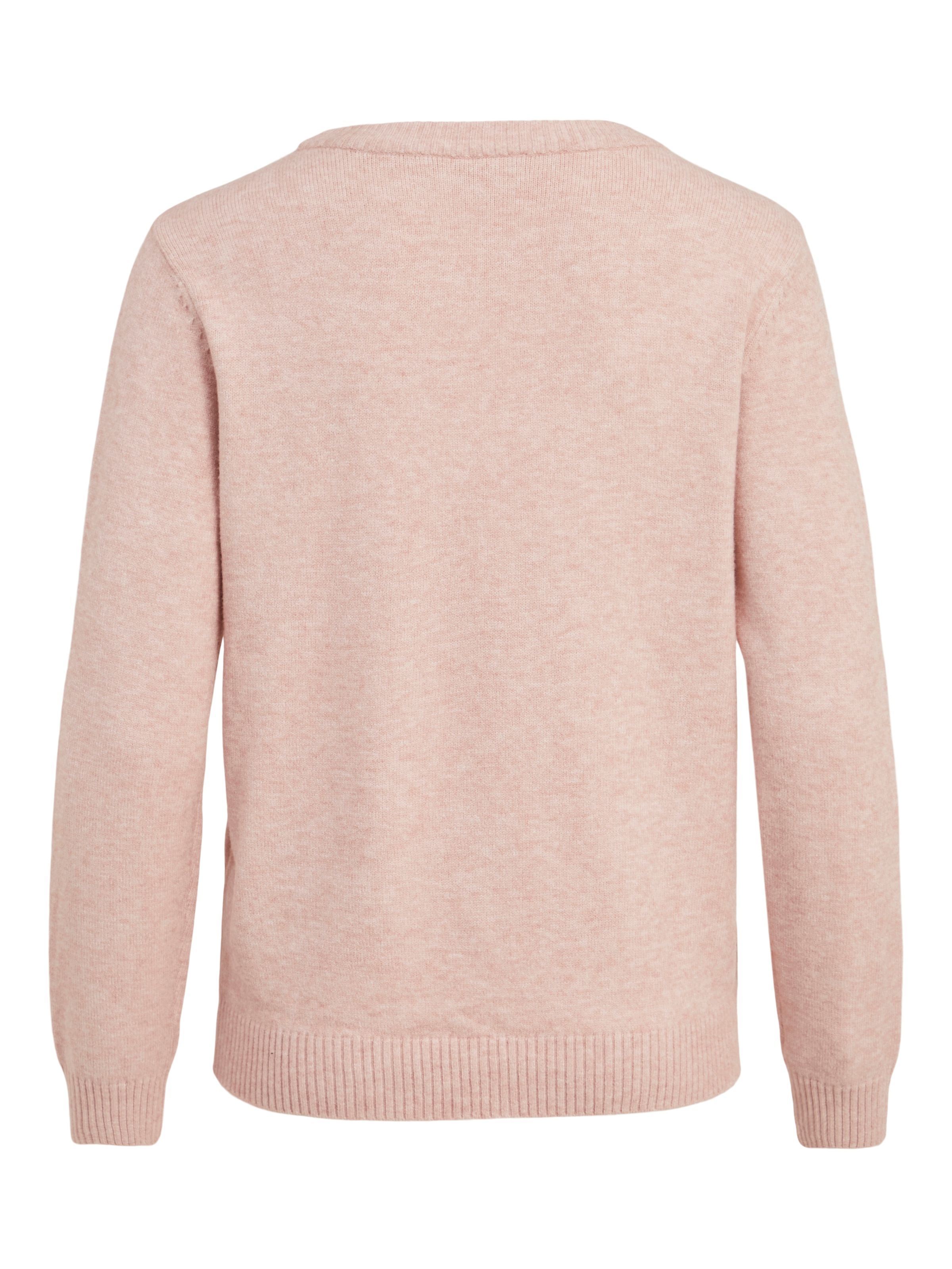Vila Rundhalspullover »VIRIL-O-PULLI«, Feinstrick mit feinen Strickdetails