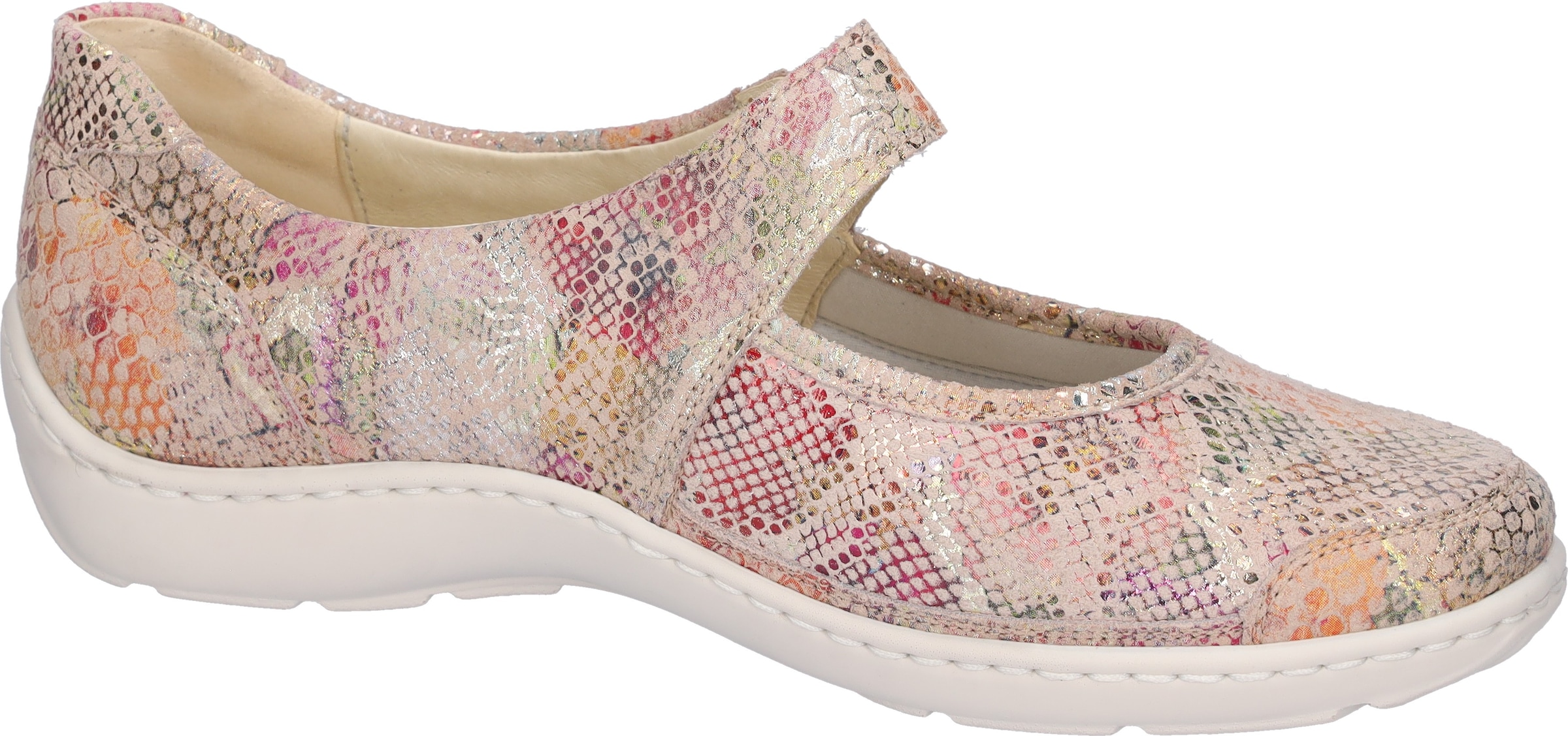 Waldläufer Riemchenballerina »HENNI Soft«  Schlupfschuh, Klettschuh, Komfortschuh mit Klettriegel, H-Weite