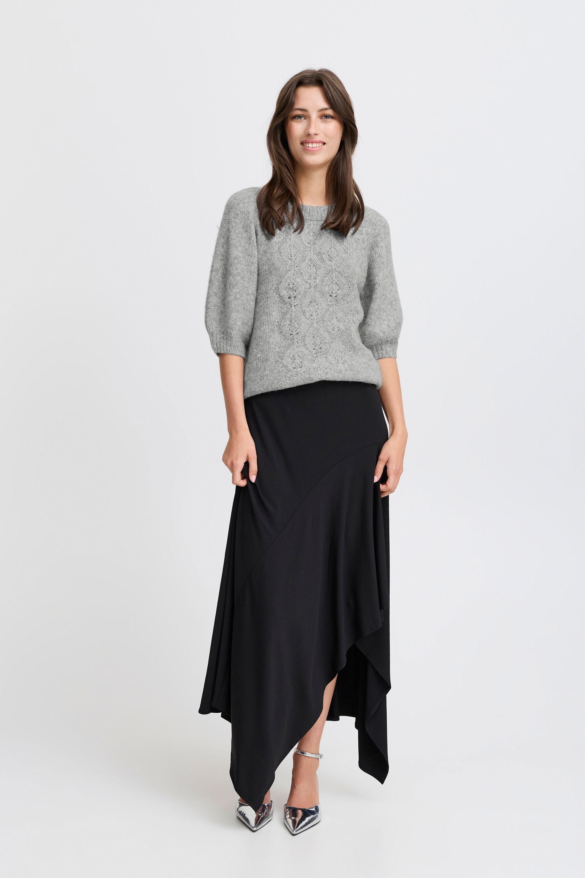 b.young Strickpullover »Strickpullover BYOKSANA SHORT SLEEVE JUMPER -«