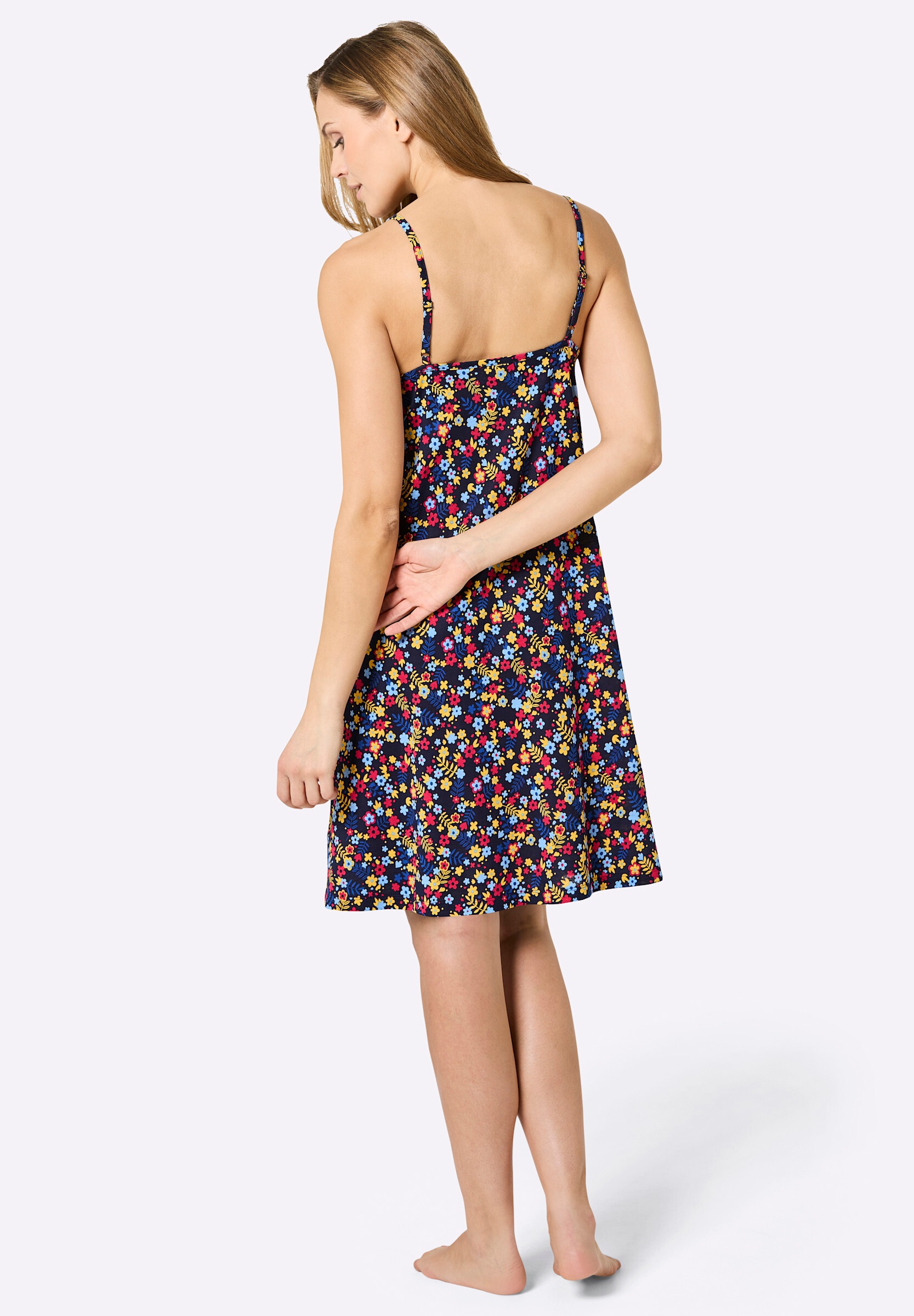 Witt Strandkleid »Sommerkleid Sommerkleid mit Spaghettiträgern« Ohne Taschen