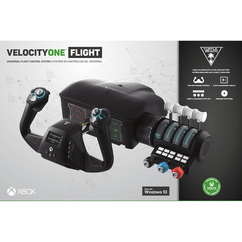 Turtle Beach Gaming-Lenkrad »VelocityOne Flight Universelles Steuerungssystem«