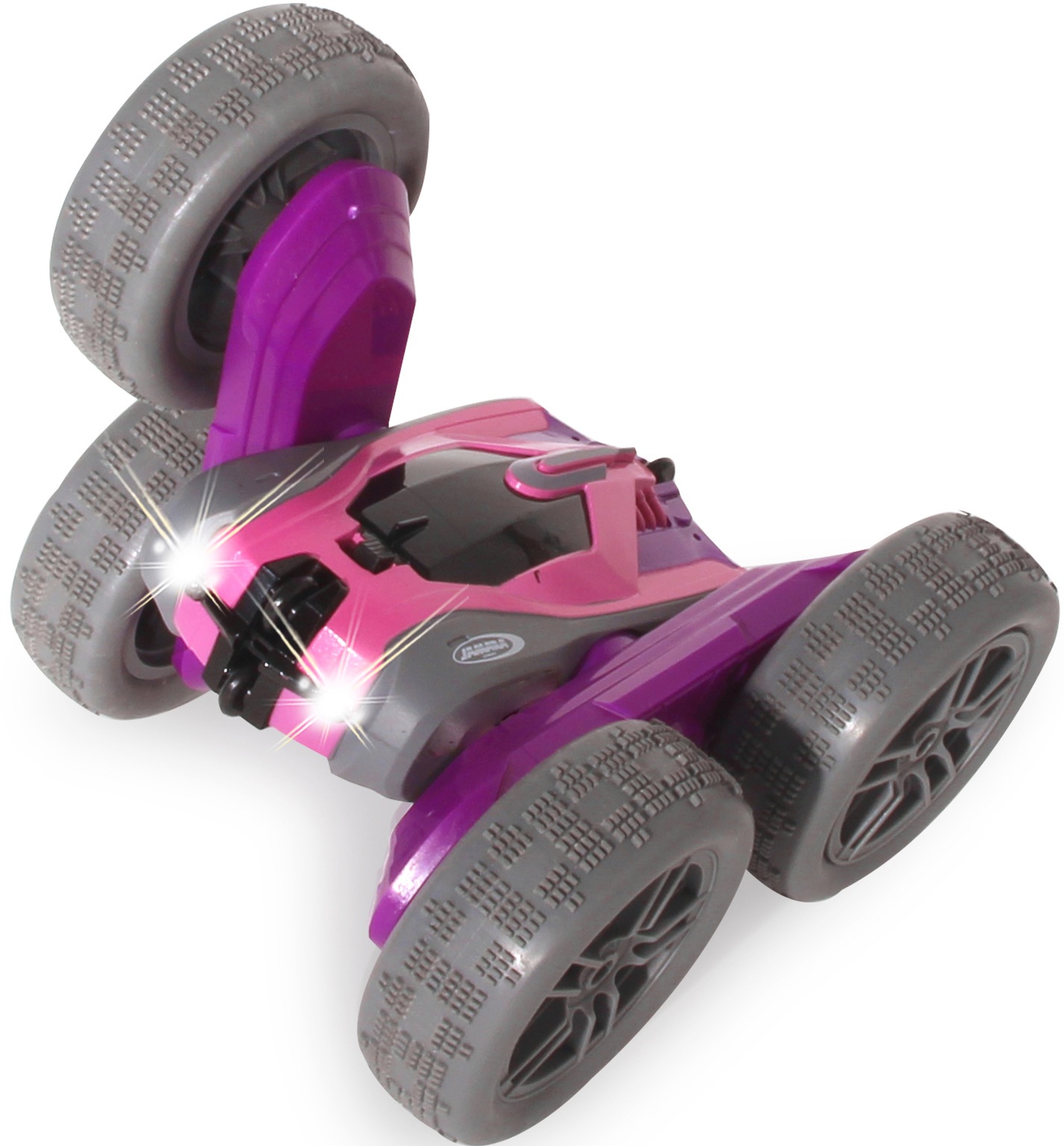 Jamara RC-Auto »SpinX Stuntcar 2,4GHz, lila-rosa«, mit zuschaltbarem LED-Licht