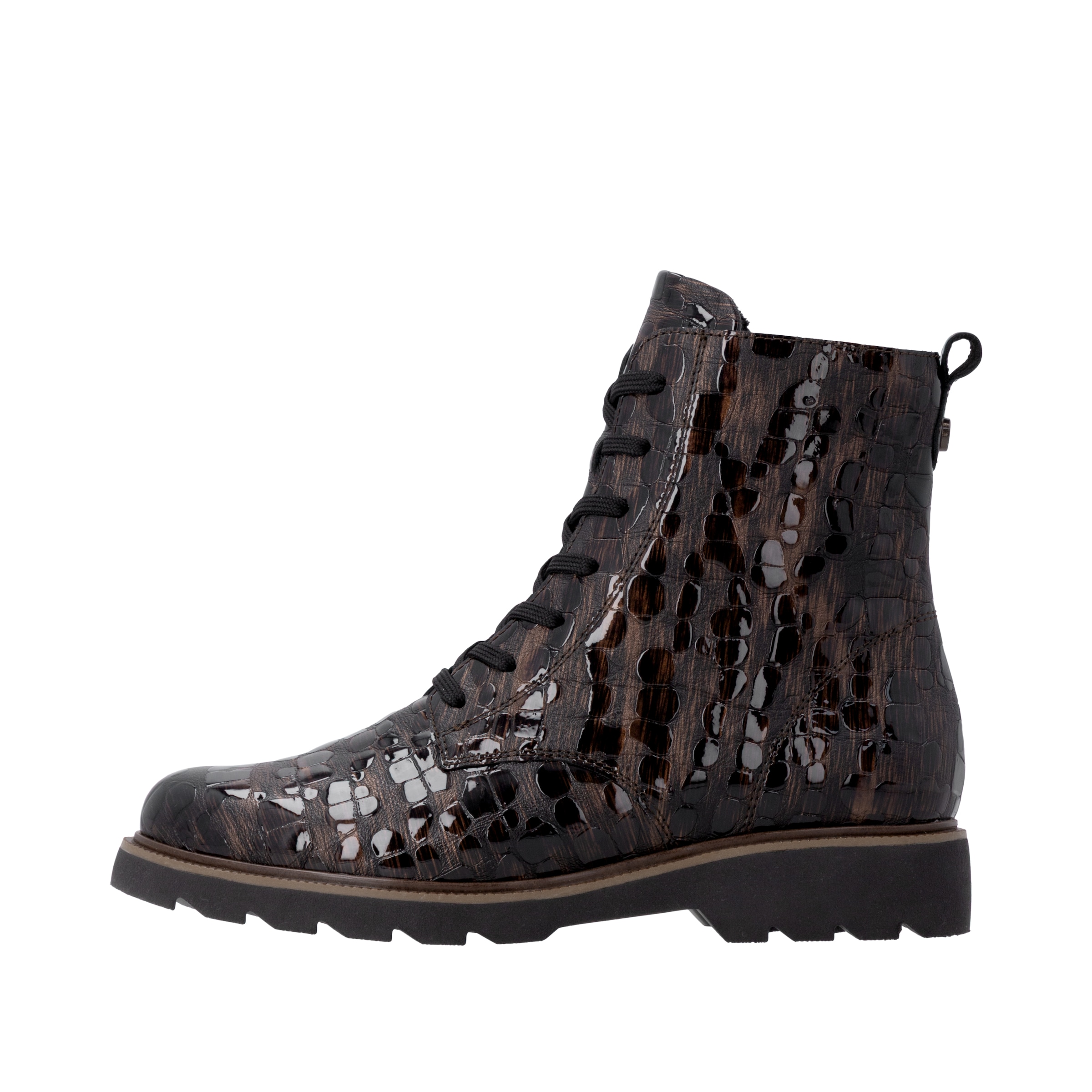 Remonte Schnürstiefelette  Schnürboots in modischer Optik, Profilsohle