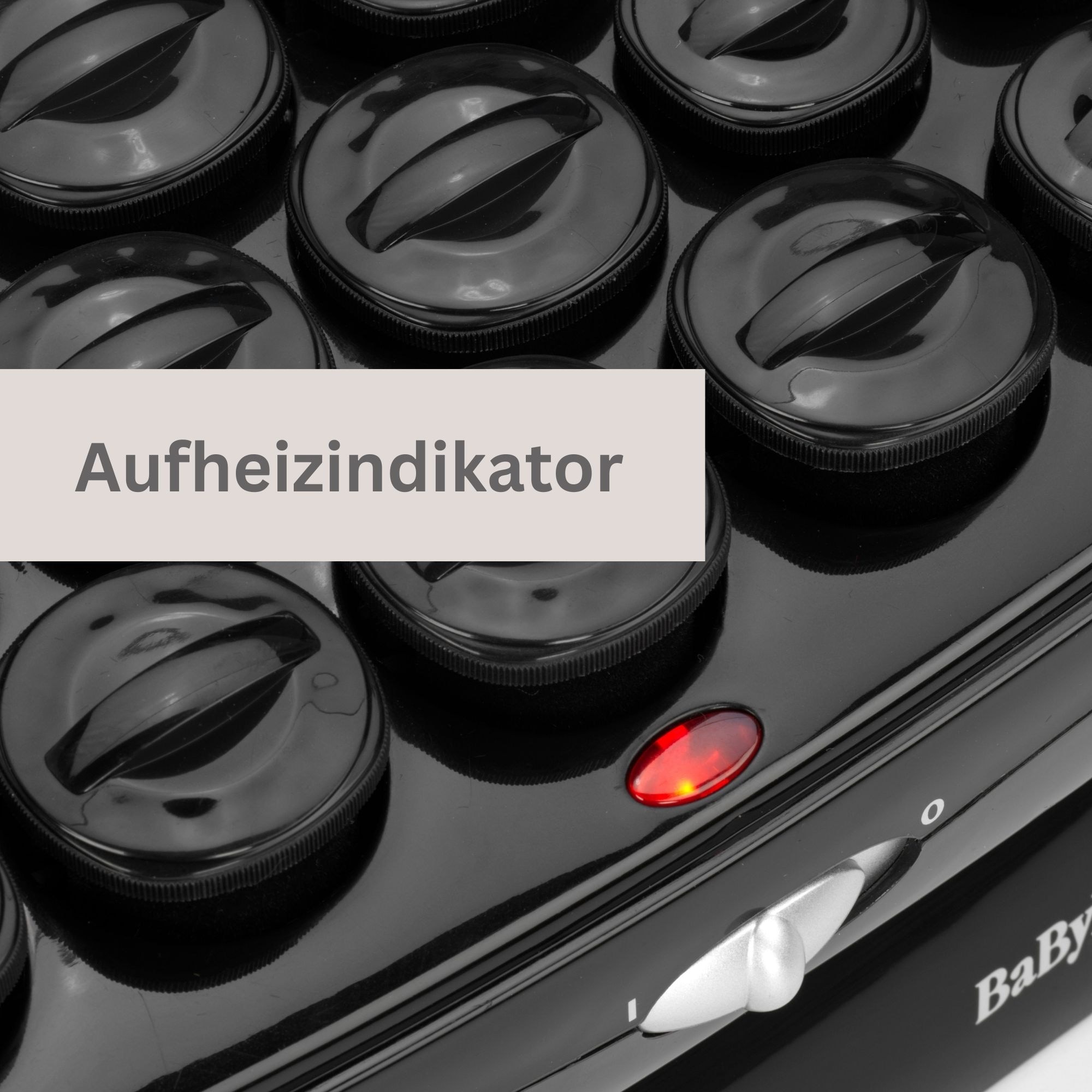 BaByliss Heizwickler »BaByliss Thermo Ceramic Rollers Heizwickler-Set, Lockenwickler, RS035E« 20 Soft-Touch-Keramikwickler mit Ionen-Technologie, 3 Größen 16mm-22mm