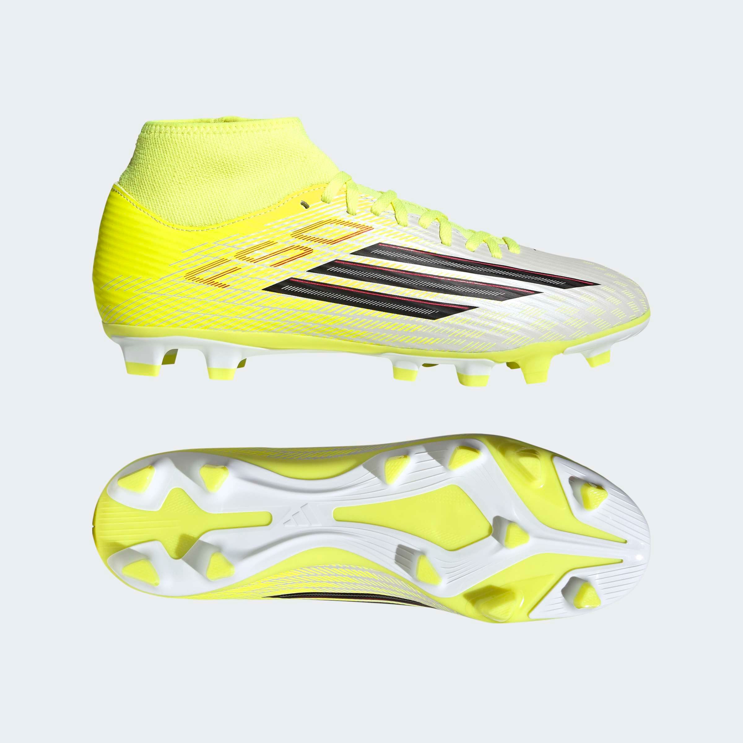 adidas Performance Fußballschuh »F50 CLUB MID CUT FIRM GROUND / MULTI GROUND«  für viele verschiedene Böden geeignet