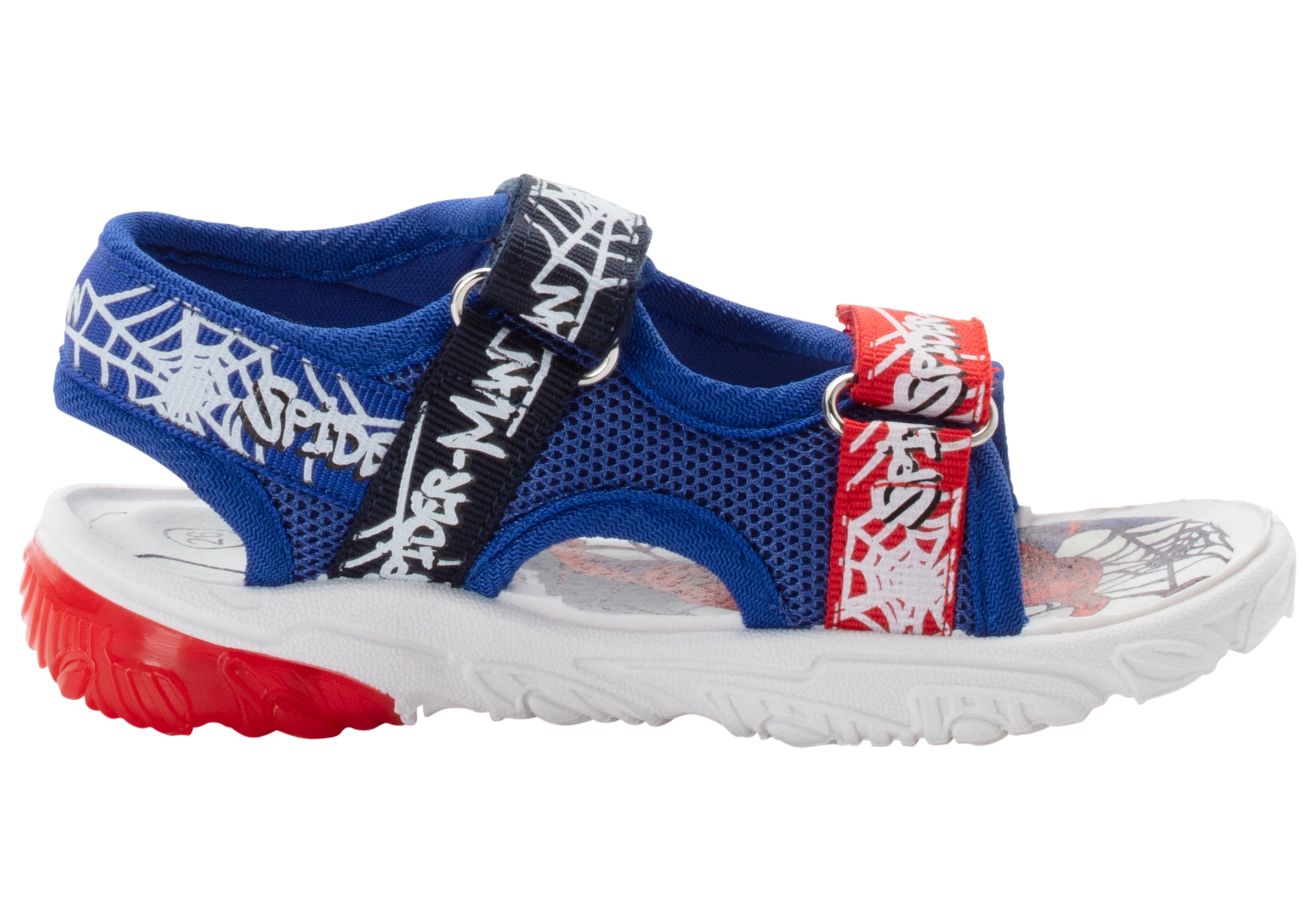 Disney Sandale »Spiderman«, mit cooler Blinkfunktion