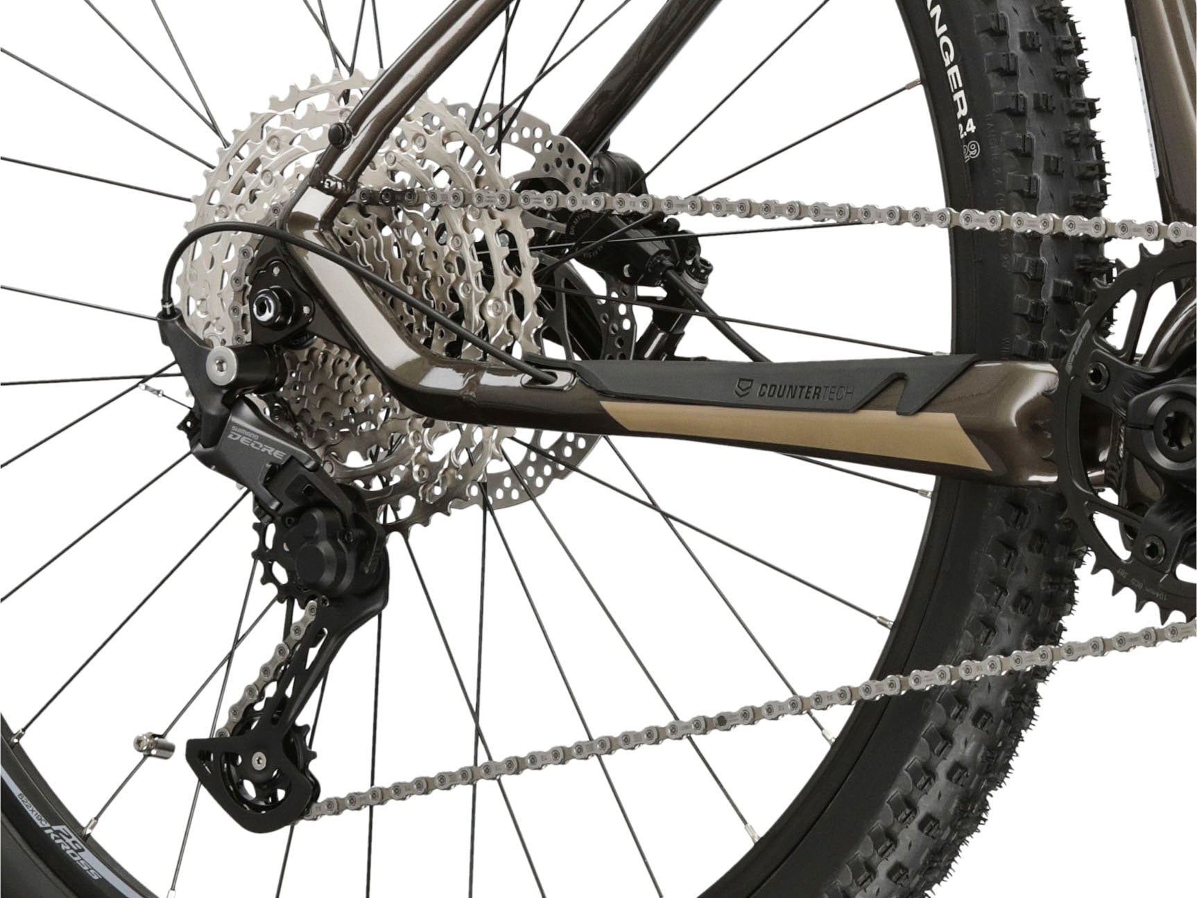 Kross E-Bike »KROSS E-MTB Level Boost 2.0 29" braun«, 11 Gang, Shimano, DEORE M5100, Mittelmotor 250 W, Pedelec, Elektrofahrrad für Damen und Herren