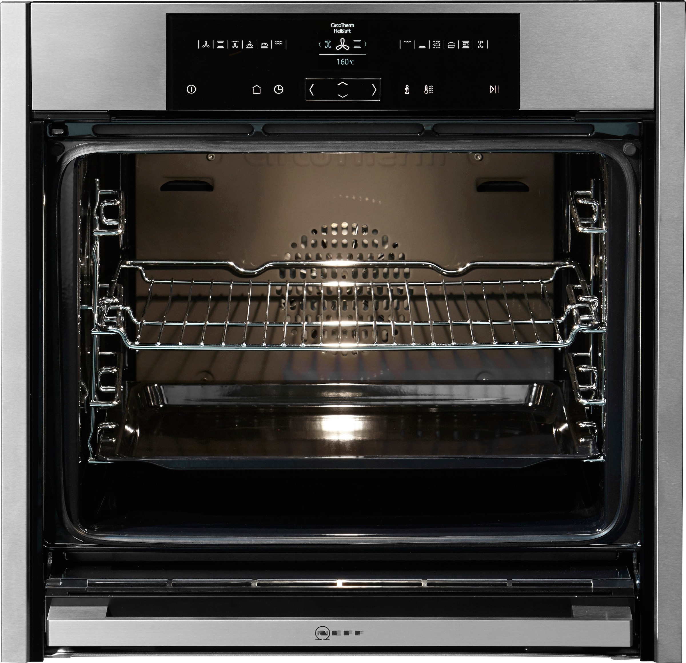 NEFF Einbaubackofen N 70 »B45CR22N0«, mit Teleskopauszug nachrüstbar, easyClean, Slide&Hide®