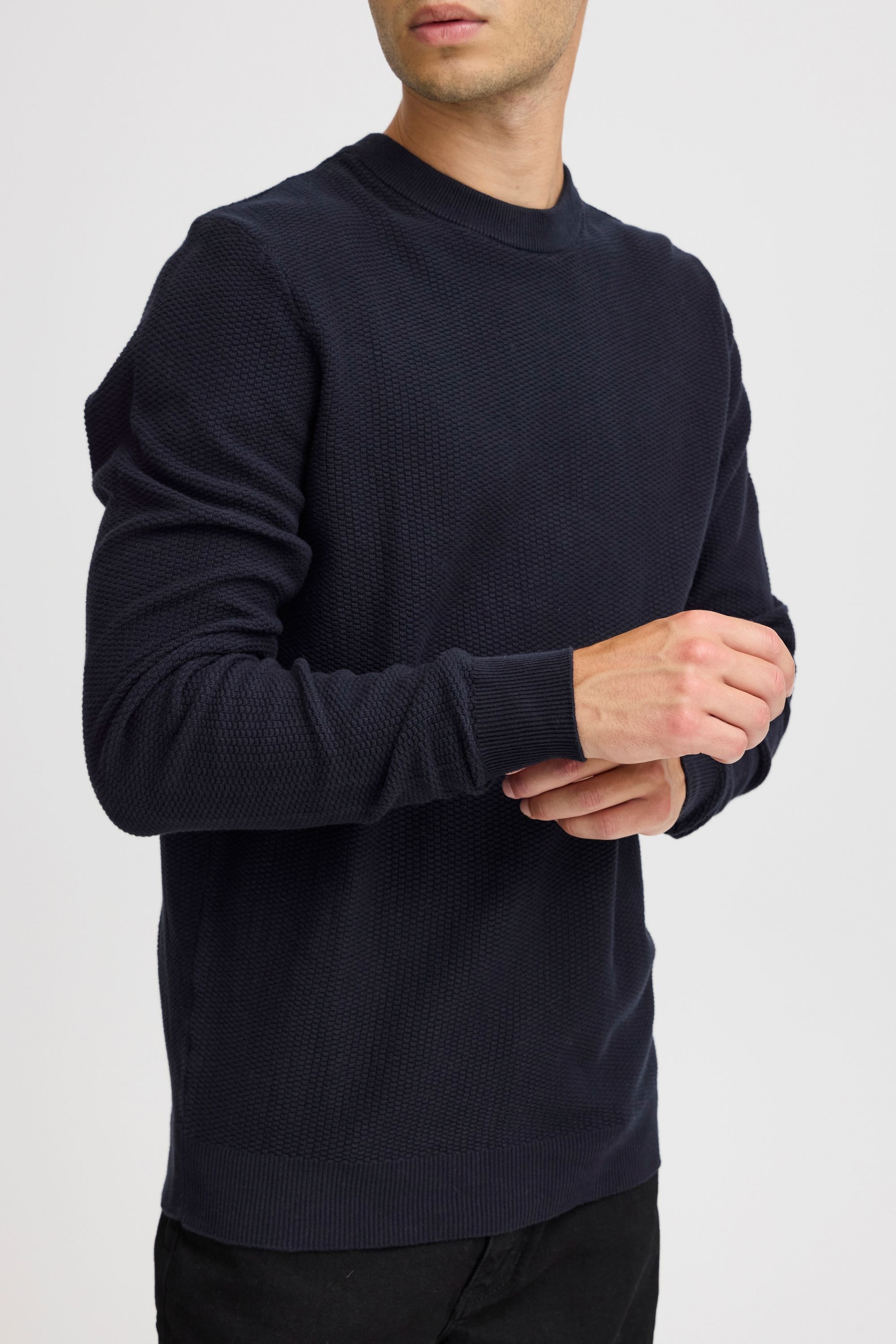 Casual Friday Strickfleece-Pullover »Strickpullover CFKarl«