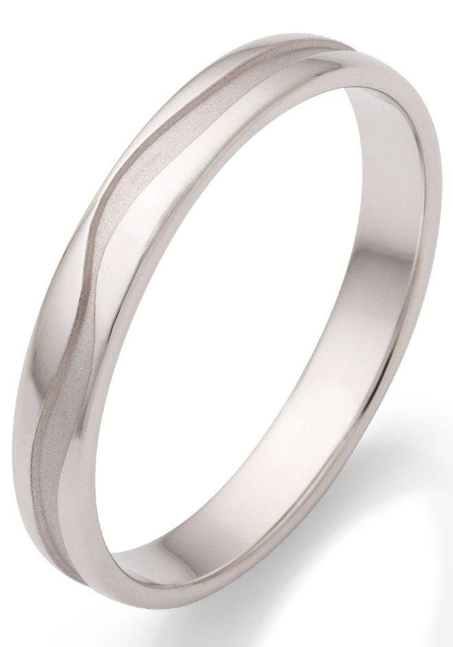 Firetti Trauring »Schmuck Geschenk Hochzeit Ehering "LIEBE"«, wahlweise mit oder ohne Zirkonia (synth.)