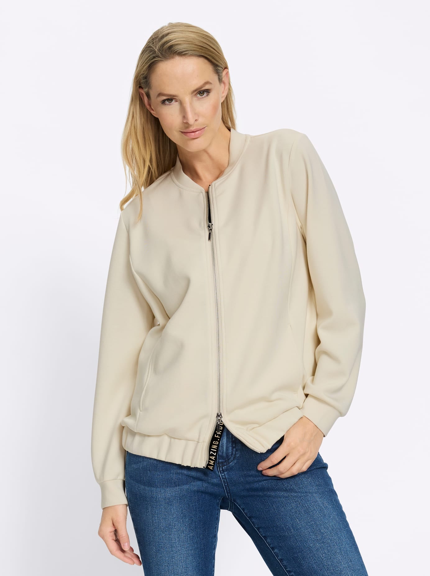 heine Shirtjacke »Jersey-Jacke«, 1 tlg.