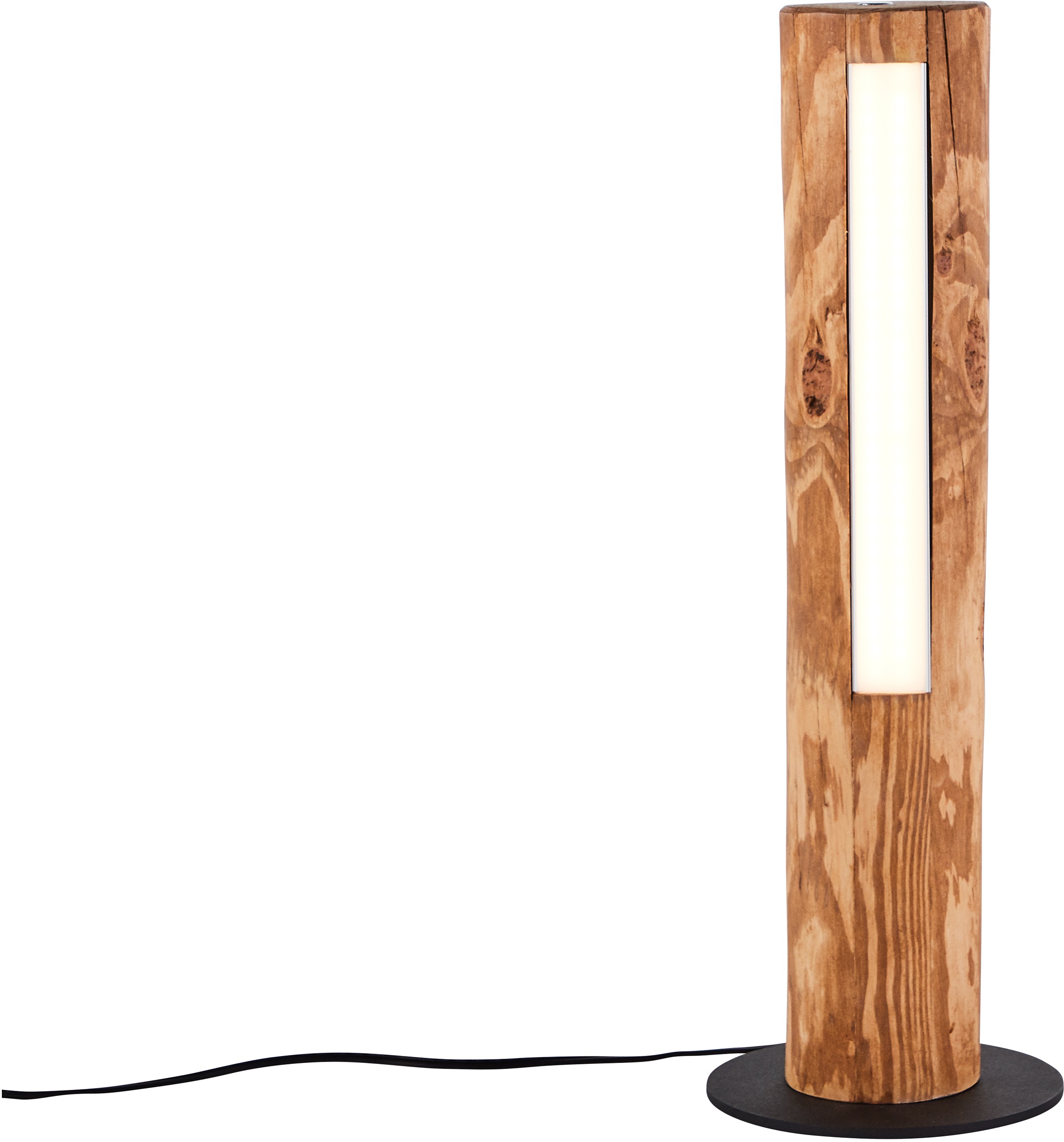 cm Tischleuchte 1 flammig-flammig, 46 warmweiß, Holz/Metall, lm, OTTO »Odun«, online bestellen bei Brilliant LED Touchdimmer, 800 kiefer gebeizt Höhe,