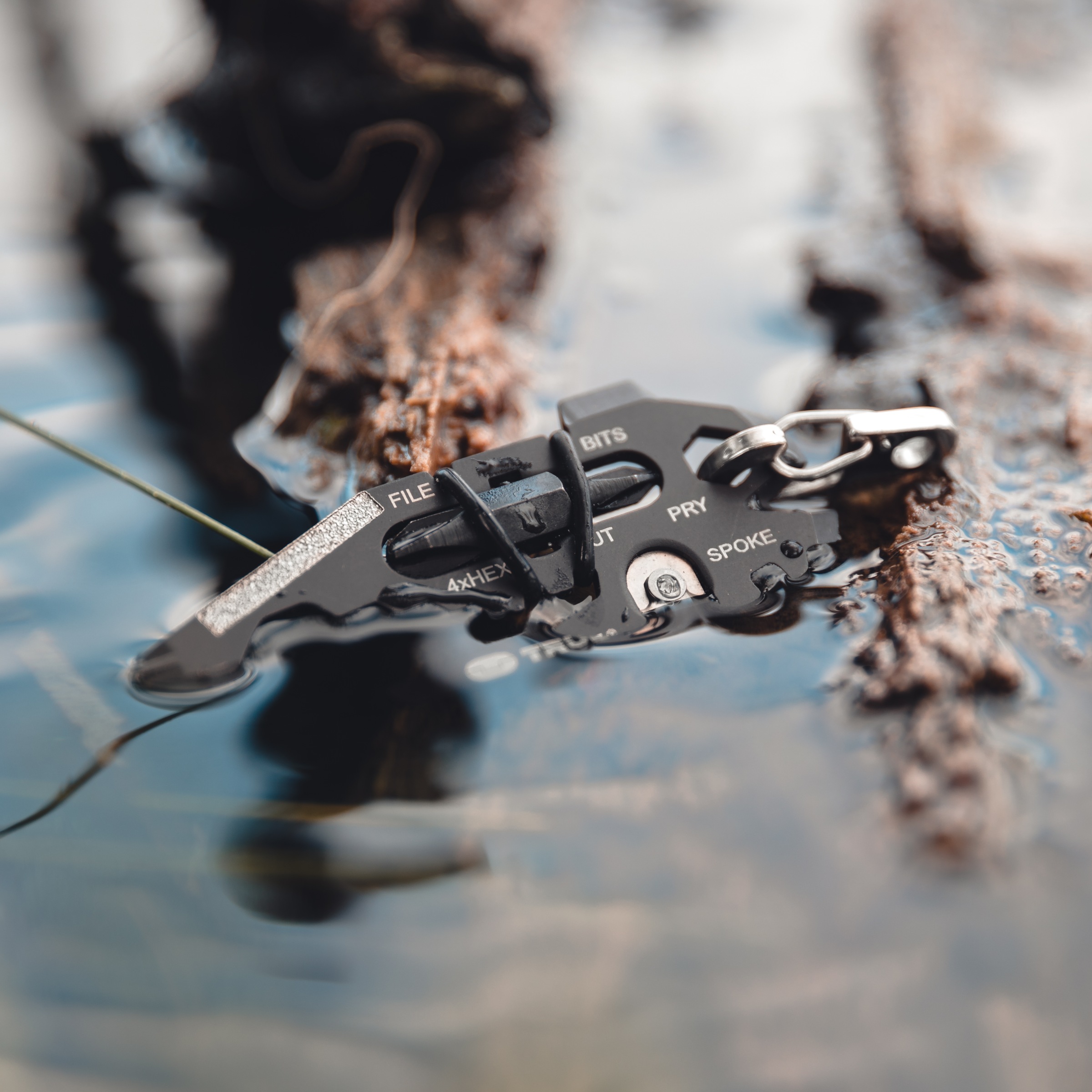 TRUE Multitool »FISHFACE«, (6 St.), 18 Funktionen, Bit-Aufnahme