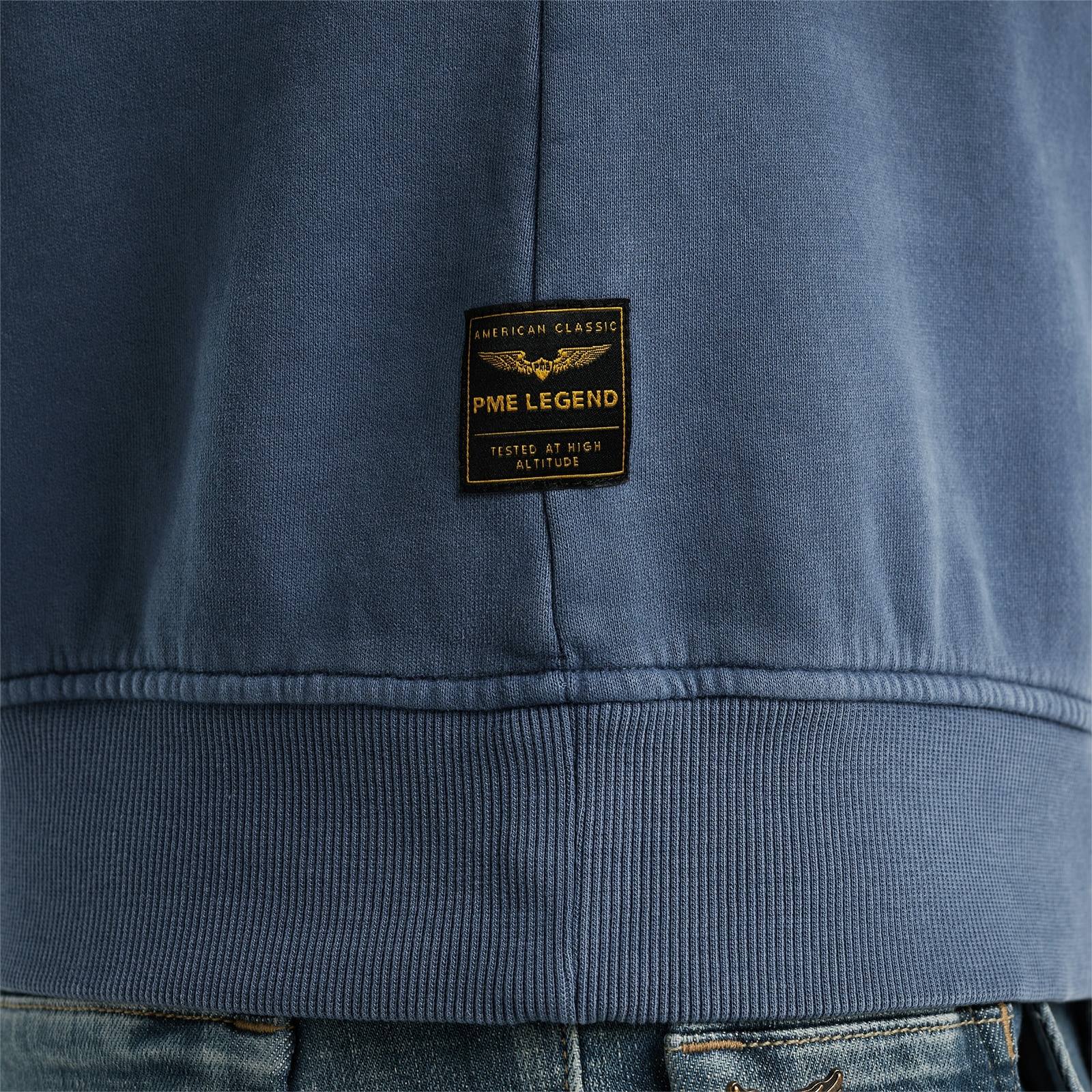 PME LEGEND Sweatshirt »Crewneck gd terry«, mit Schriftzug