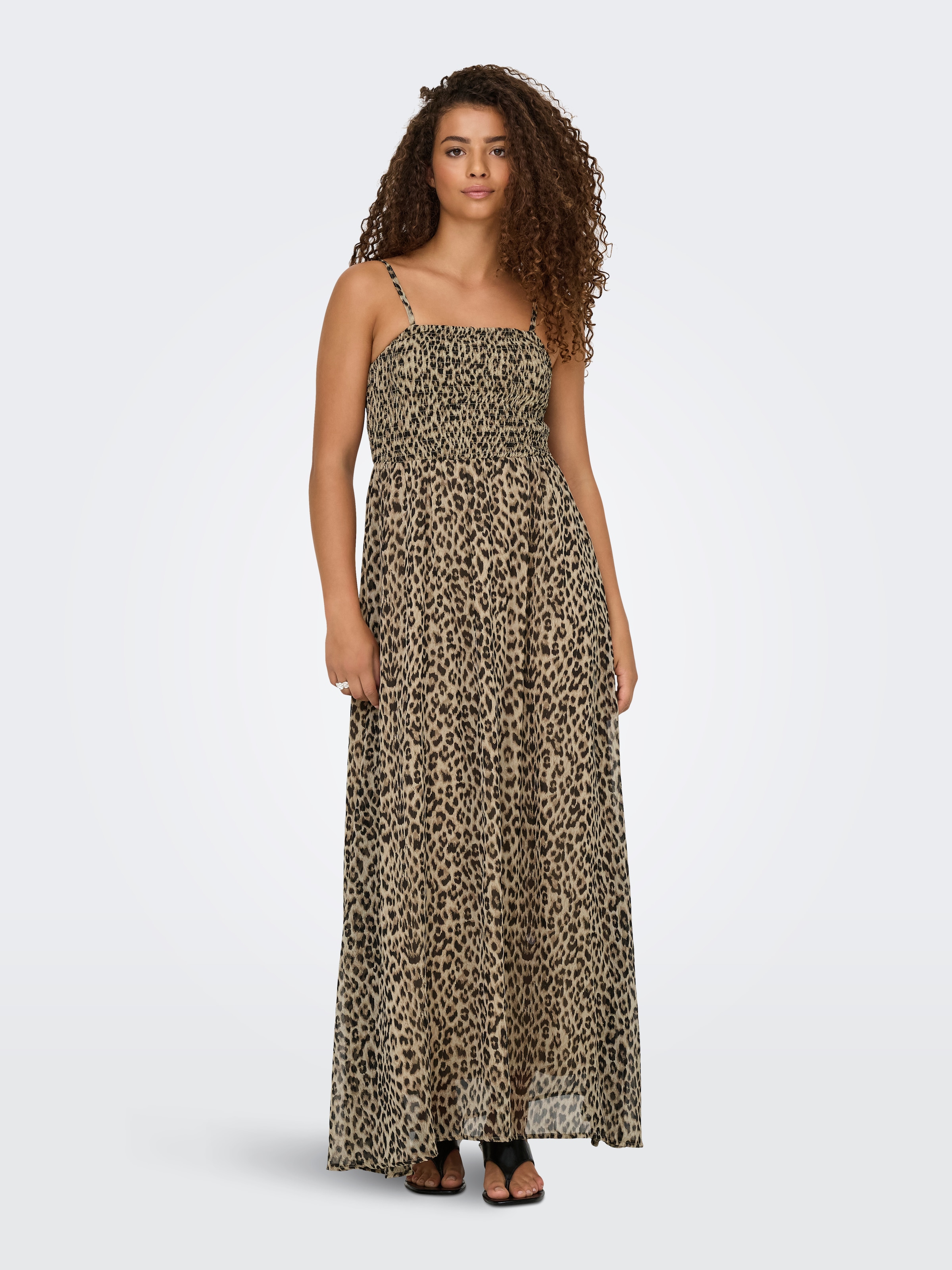 ONLY Maxikleid »ONLELENA VIKKI LIFE STRAP ANK DRESS WVN«