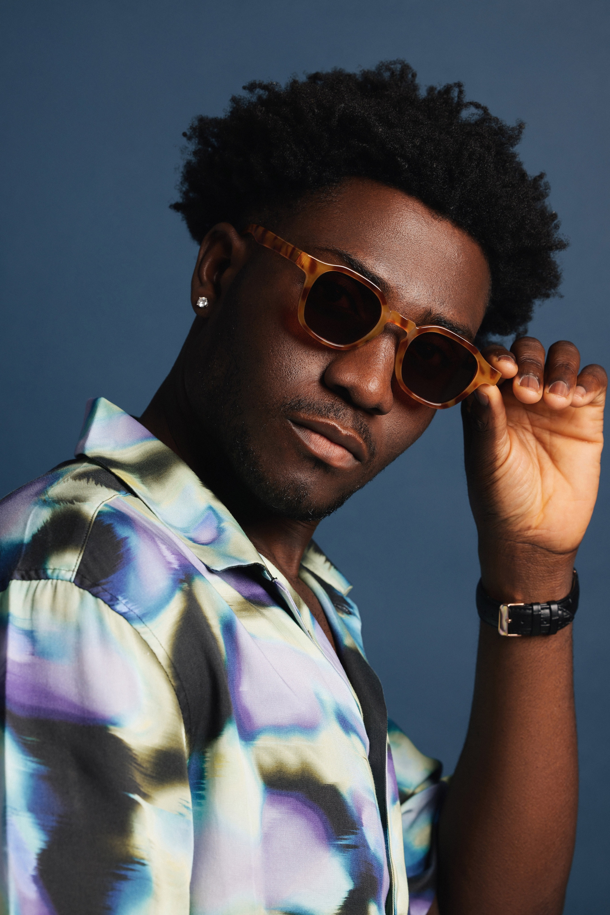 MARC LAUDER Sonnenbrille »MA04-03« 3: dunkles Glas, starke Sonneneinstrahlung