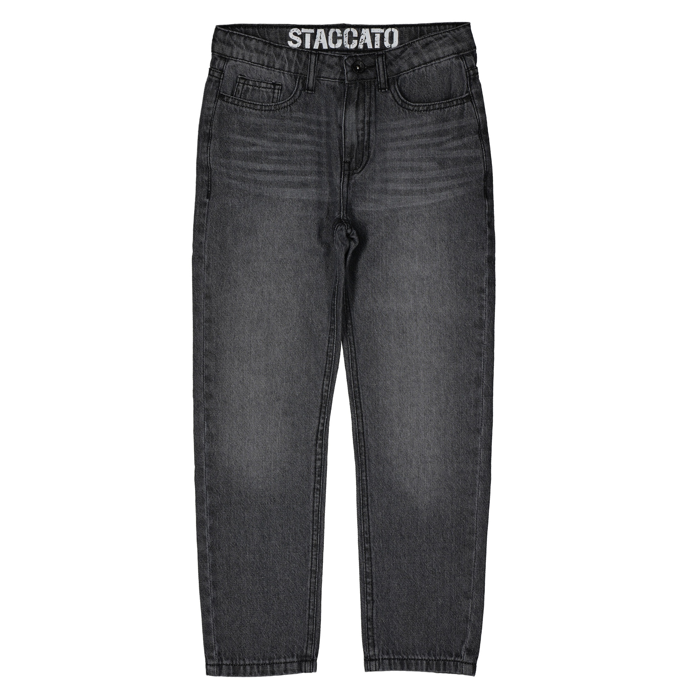Staccato Loose-fit-Jeans Loose Fit in grau, Größe 170