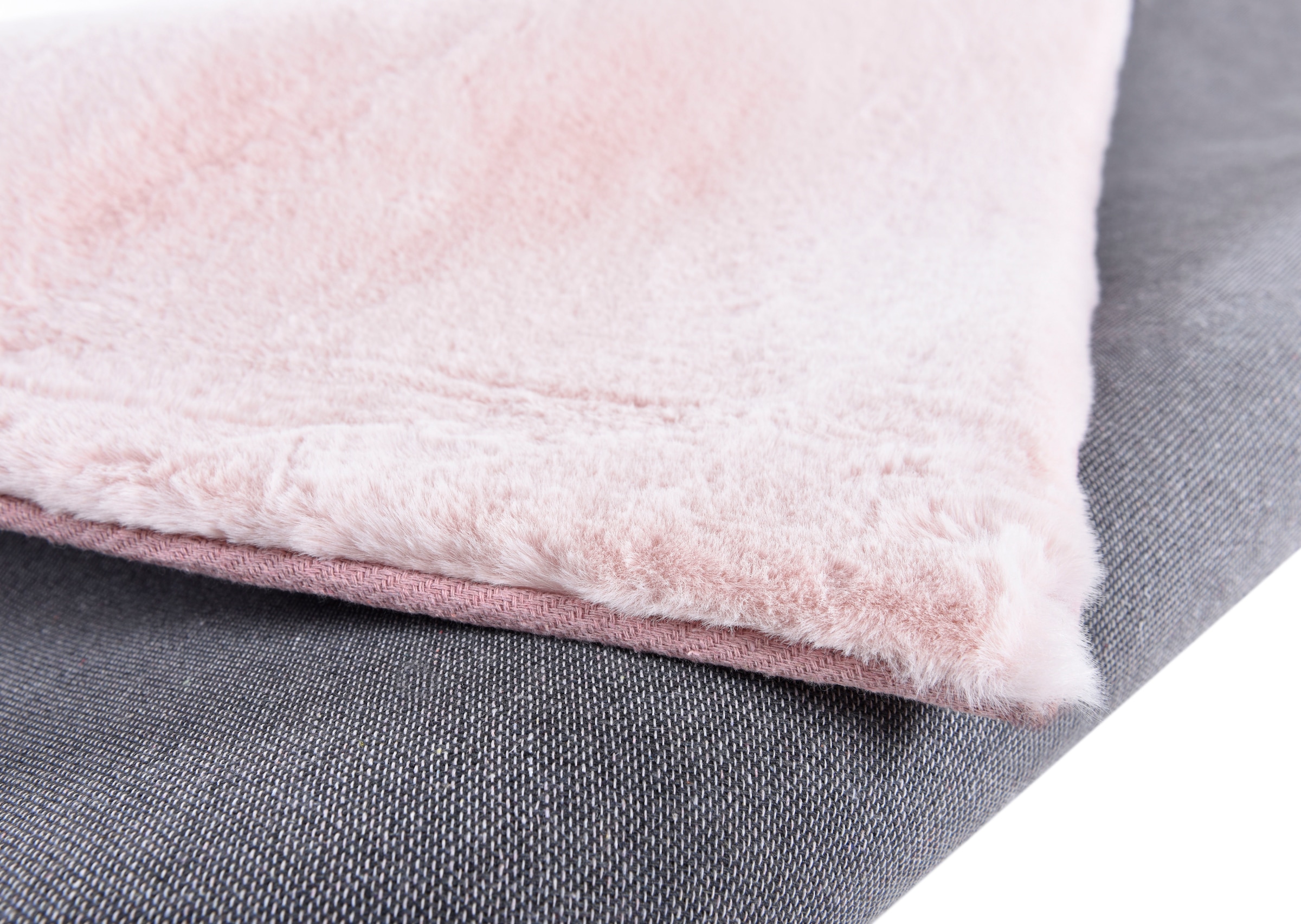Gino Falcone Fellteppich »Kuschelteppich Chiara«, rechteckig, 30 mm Höhe, Kunstfell, Kaninchenfell-Haptik, besonders weicher Langflor