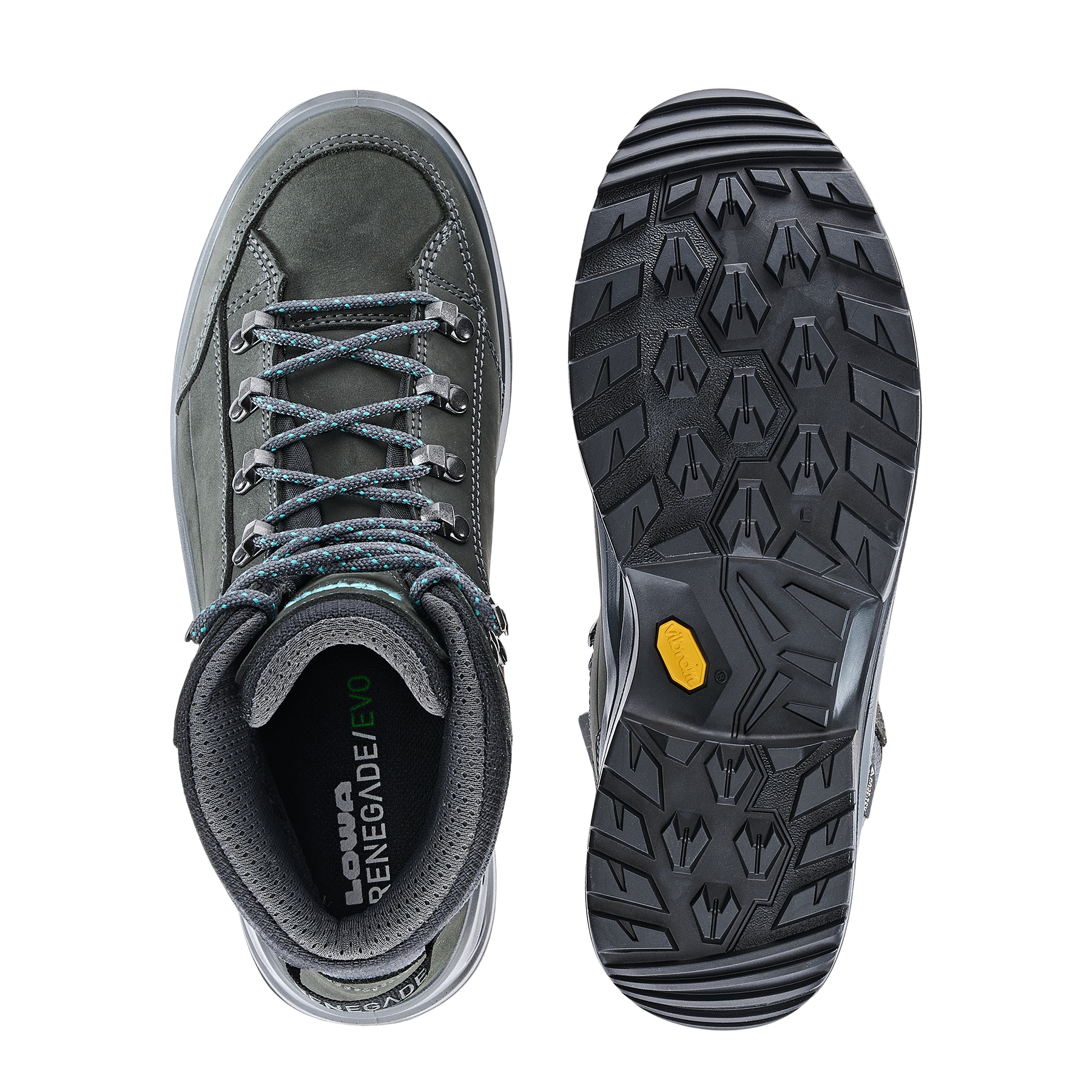 Lowa Wanderschuh »RENEGADE EVO GTX MID WS«, wasserdicht und mit Vibram-Sohle
