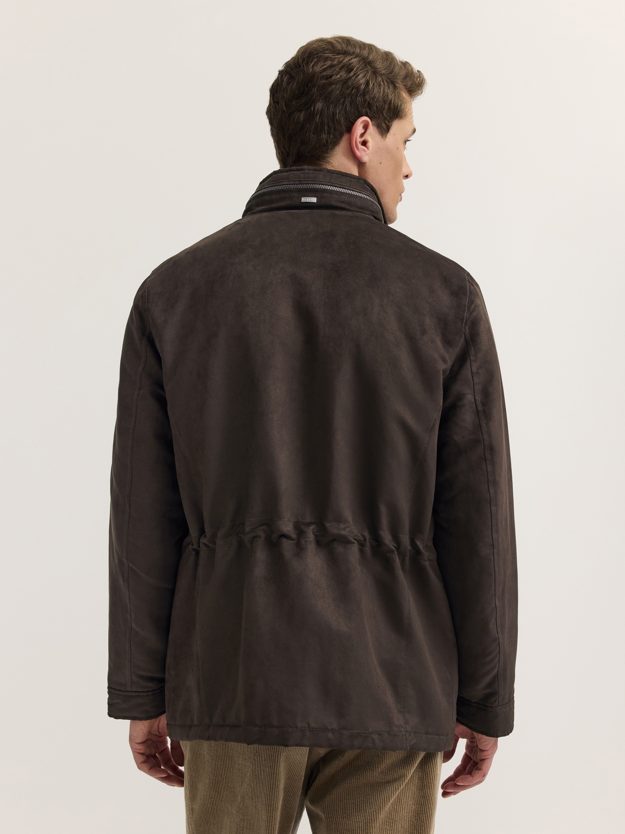 bugatti Kurzjacke »Regular Fit« ohne Kapuze Regular Fit Premium Suede Stehkragen
