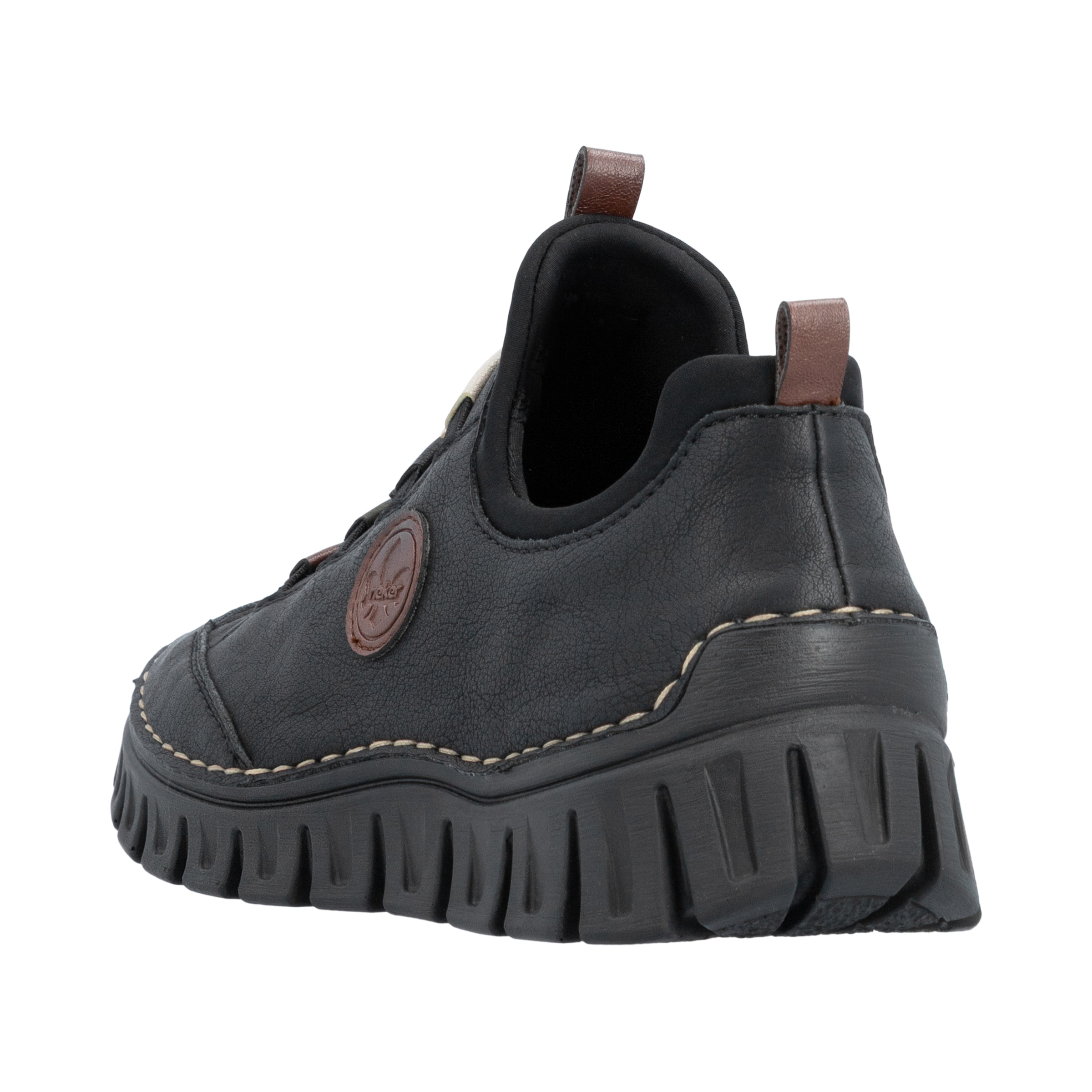 Rieker Slip-On Sneaker  Slipper, Schlupfschuh, Halbschuh mit elastischem Einstieg