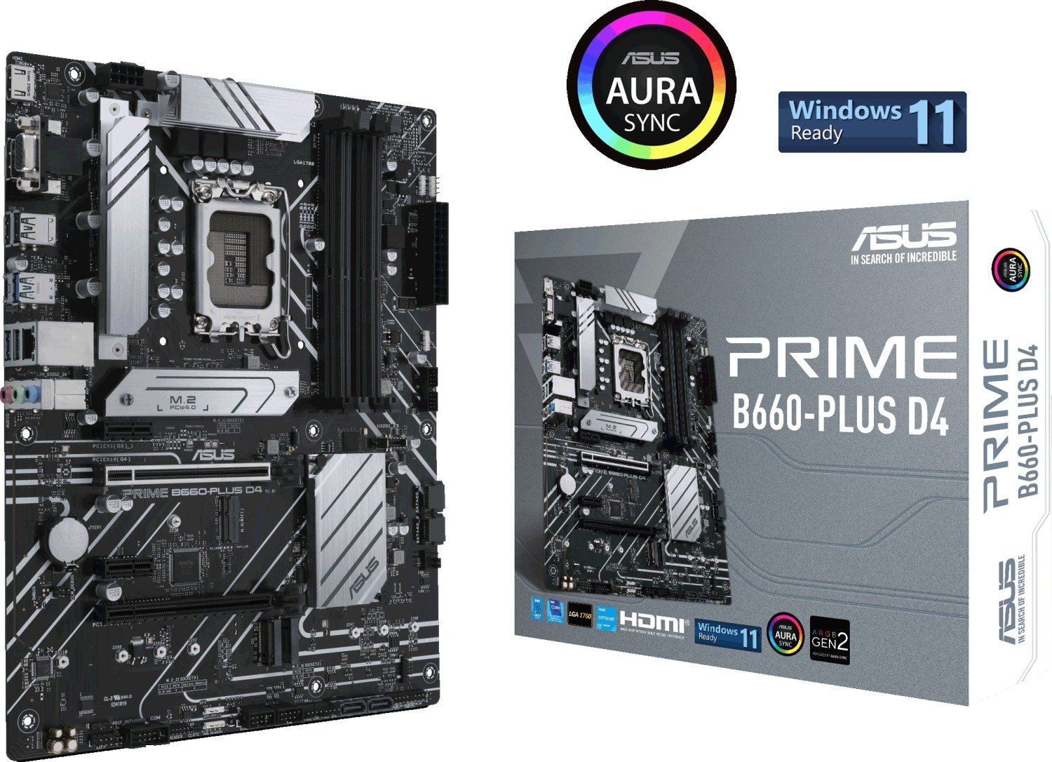 Asus Mainboard »PRIME B660-PLUS D4«
