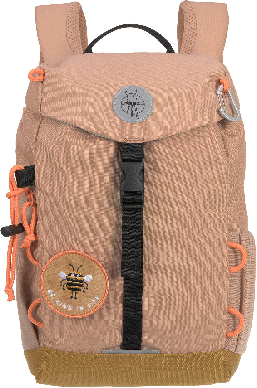 Kinderrucksack »Nature, Mini Outdoor Backpack, Hazelnut«, Reflektoren, aus recycelten...