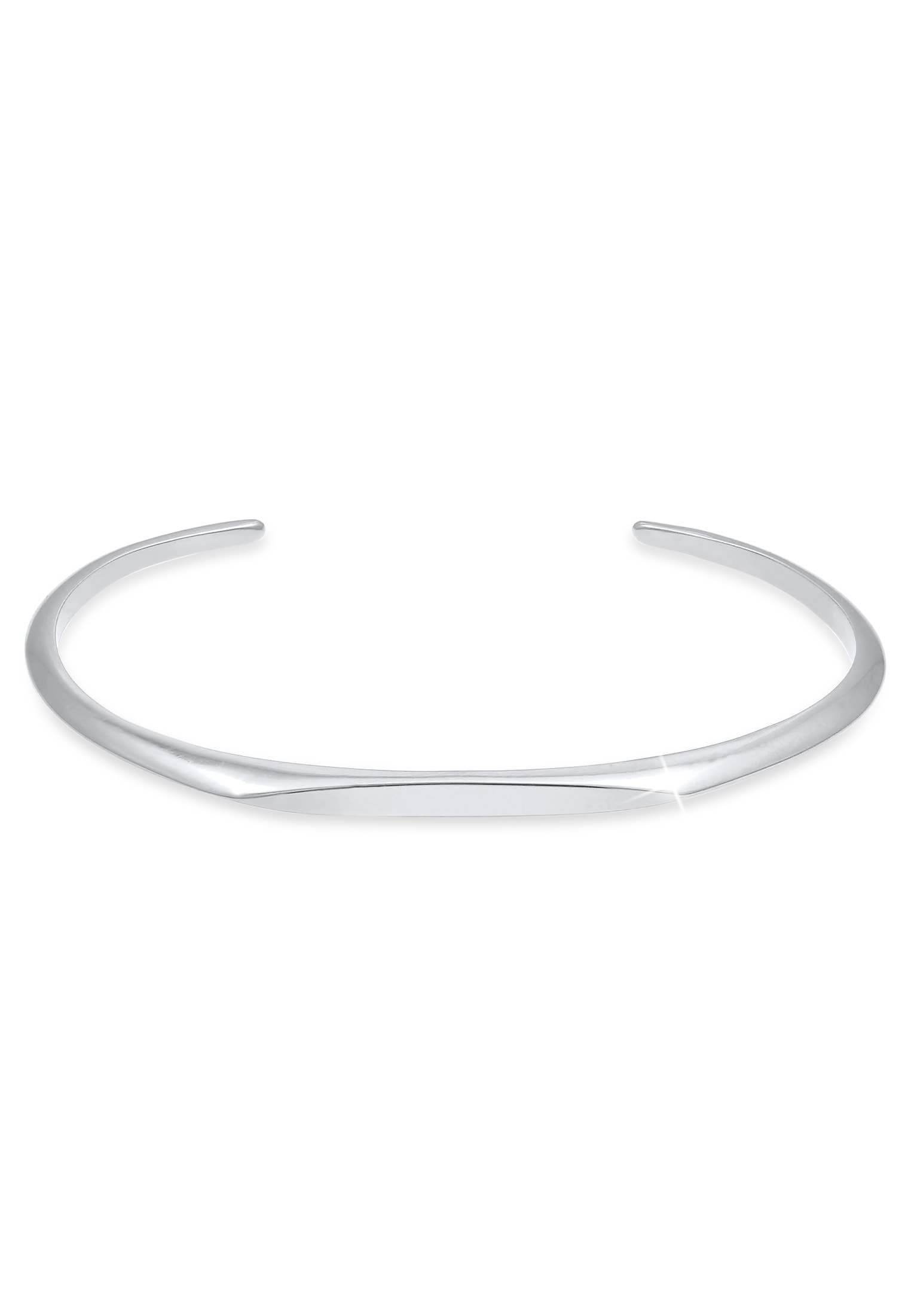 Elli Premium Armreif »Armband Armreif Offen Verstellbar Basic 925 Silber«
