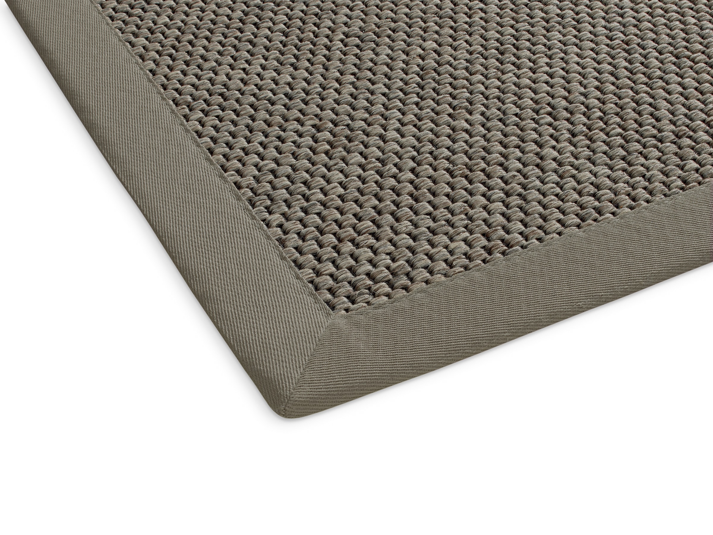 Dekowe Teppich »Naturana Panama« rechteckig 8 mm Höhe Flachgewebe, meliert, Sisal-Optik, mit Bordüre, Wohnzimmer