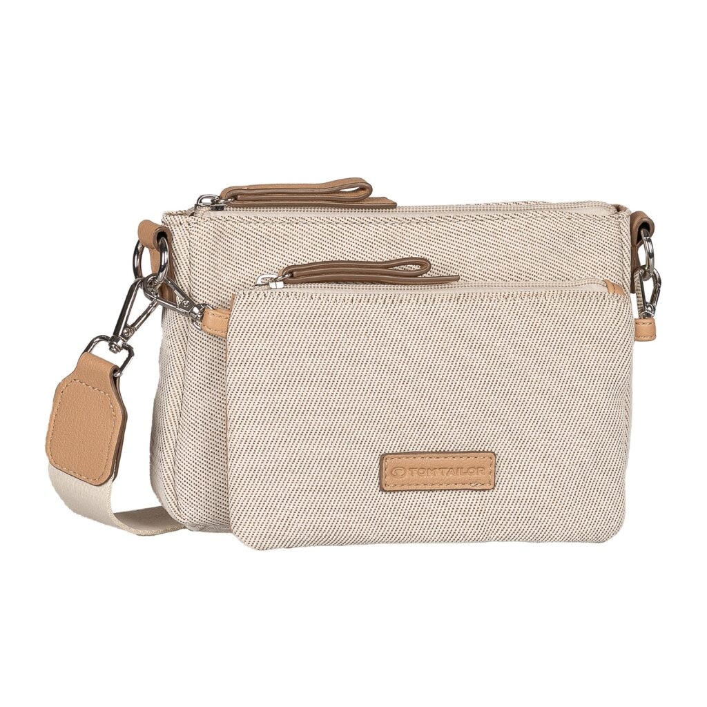 TOM TAILOR Umhängetasche »Jamila« moderne 2-in-1 Tasche mit Vortasche auch als Umhängetasche tragbar
