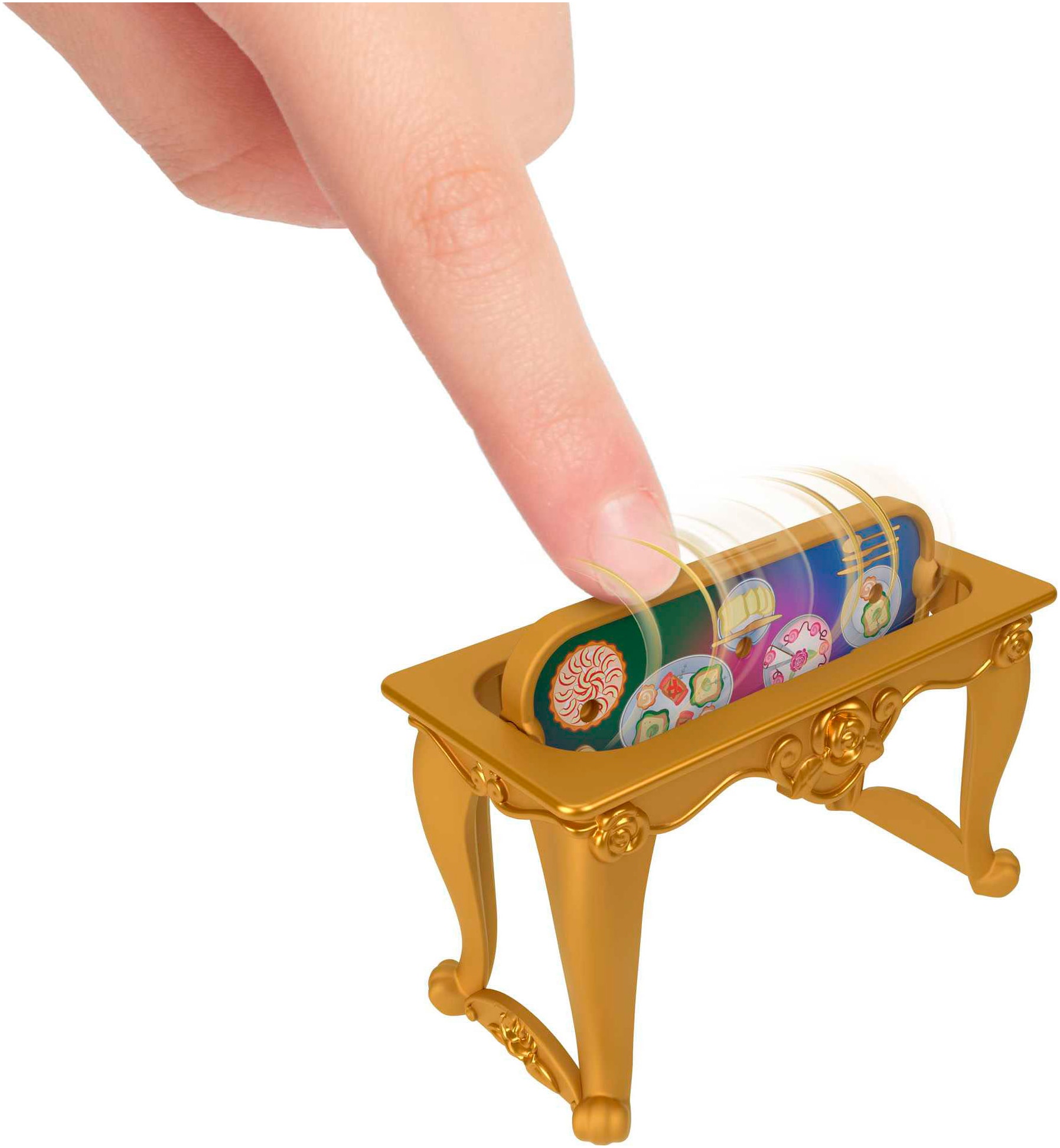 Mattel® Spielwelt »Disney Prinzessin Kleine Puppen Belle Stapelschloss«