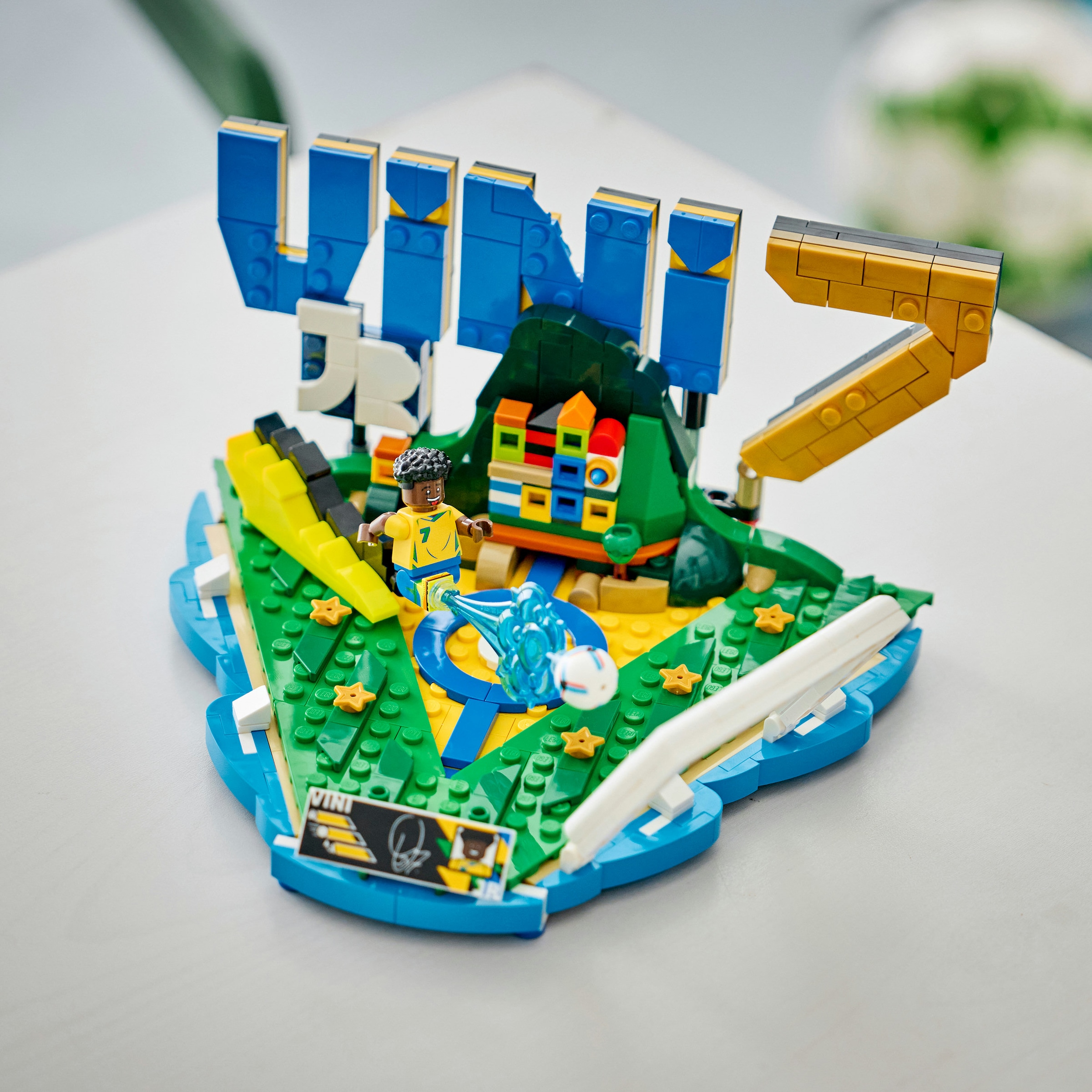 LEGO® Konstruktionsspielsteine »Vini Jr. – Fußball-Highlights (43027), LEGO Editions Football«