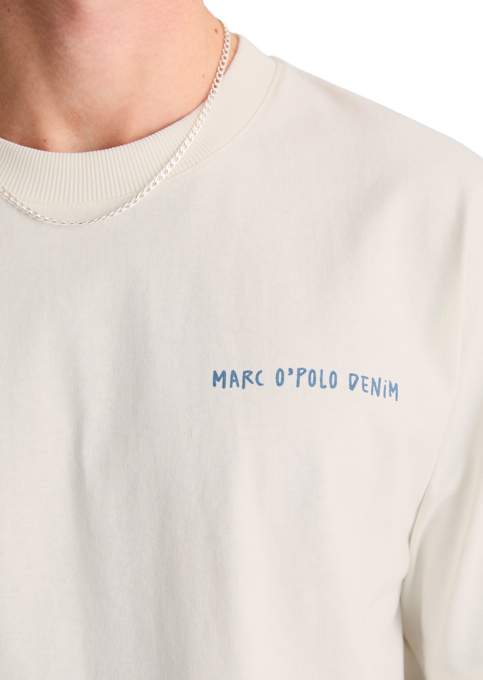 Marc O'Polo DENIM T-Shirt relaxed mit Rückenprint