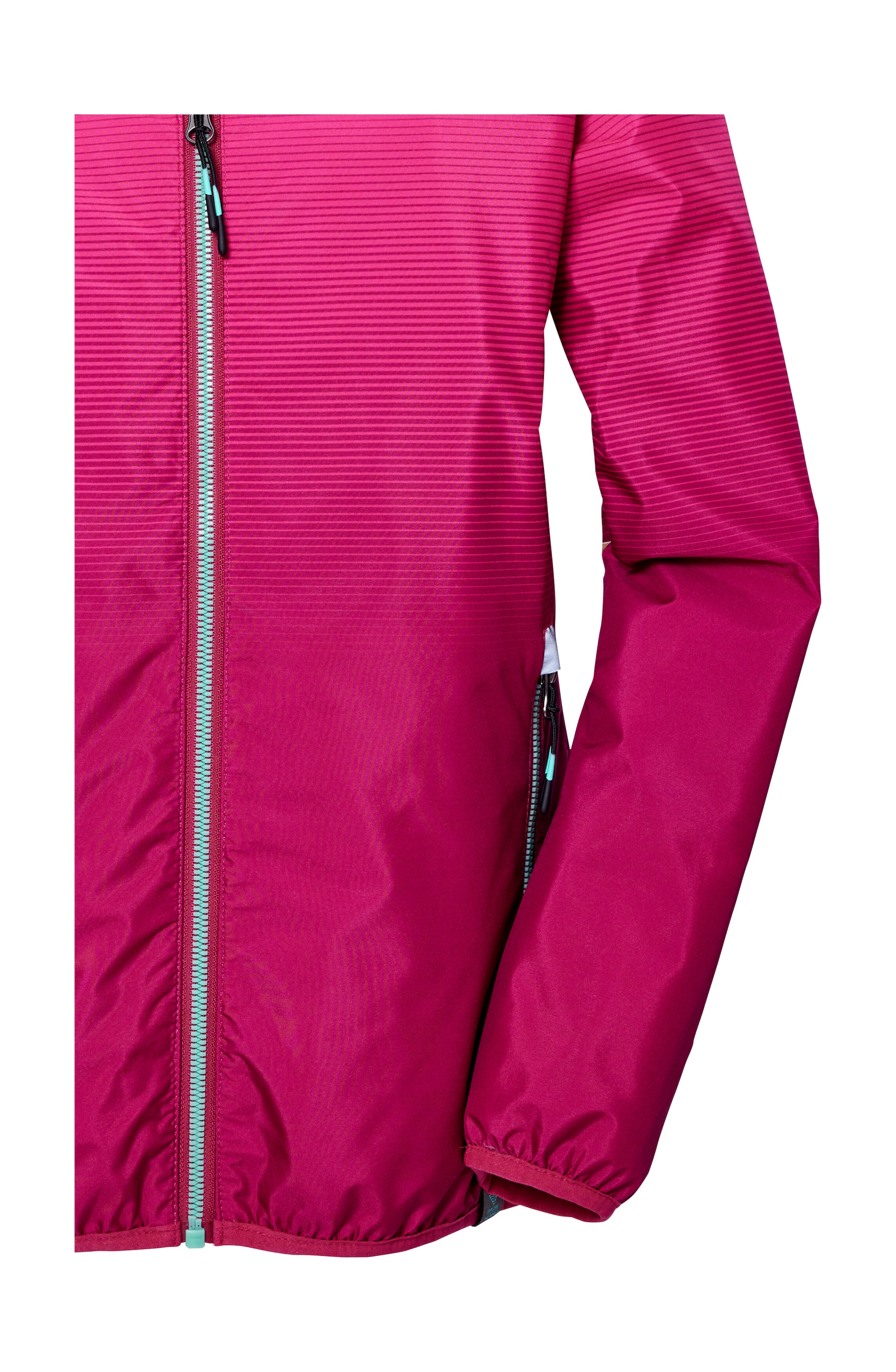 Killtec Funktionsjacke »KOS 151 GRLS JCKT«, Wasser- und winddichte Mädchenjacke mit reflektierenden Elementen