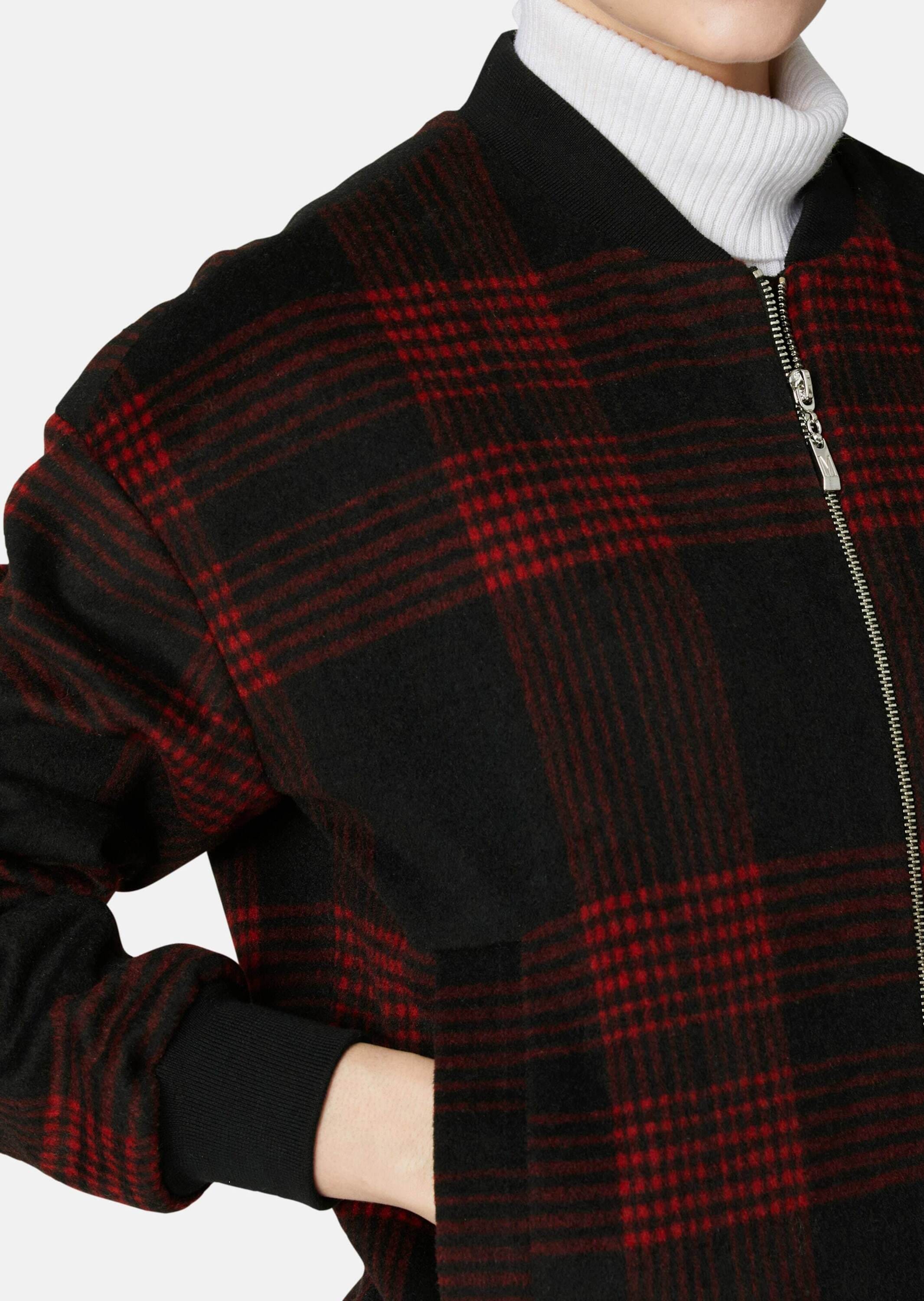 MADELEINE Outdoorjacke »Jacke Bomberjacke mit coolem Karomuster«