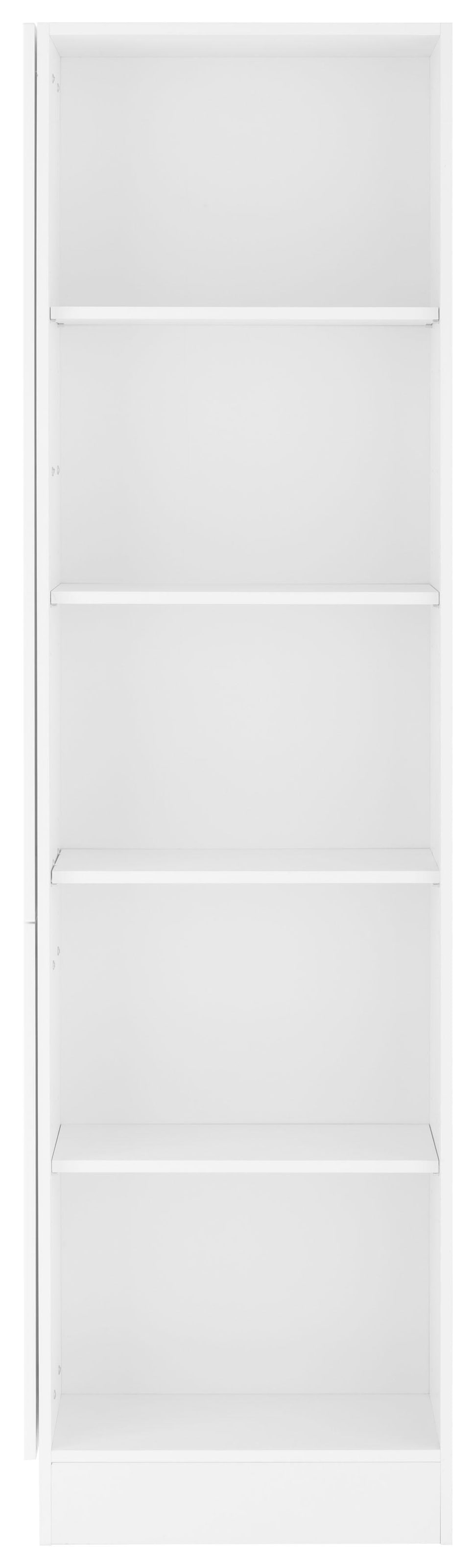 KOCHSTATION Anbauregal »KS-Tulsa«, 30 cm breit, 200 cm hoch, mit 5 Fächern, MDF Front