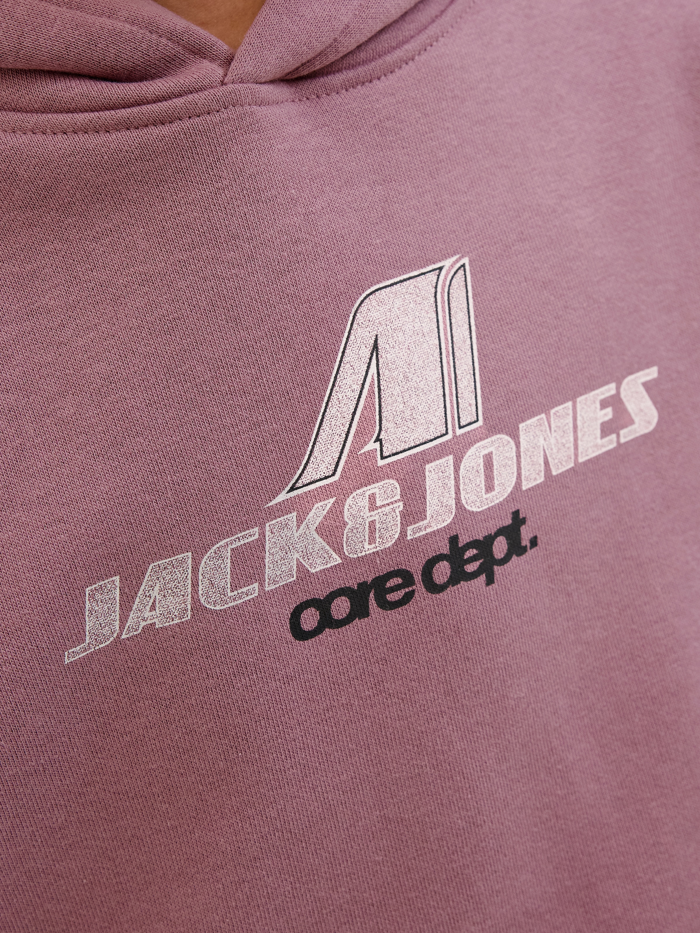 Jack & Jones Junior Kapuzensweatshirt »JCOTIER FRONT PRINT SWEAT HOOD JNR«