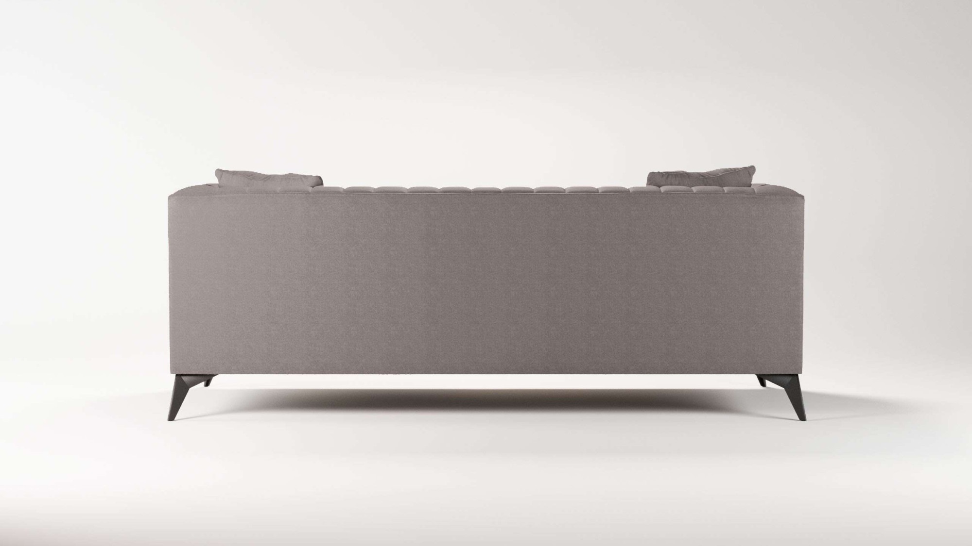 Home affaire 3-Sitzer »MATTHEW elegantes Designsofa, Maße B/T/H: 201/86/74 cm« feine Steppung im Rückenbereich, lose Sitzkissen, incl. Zierkissen