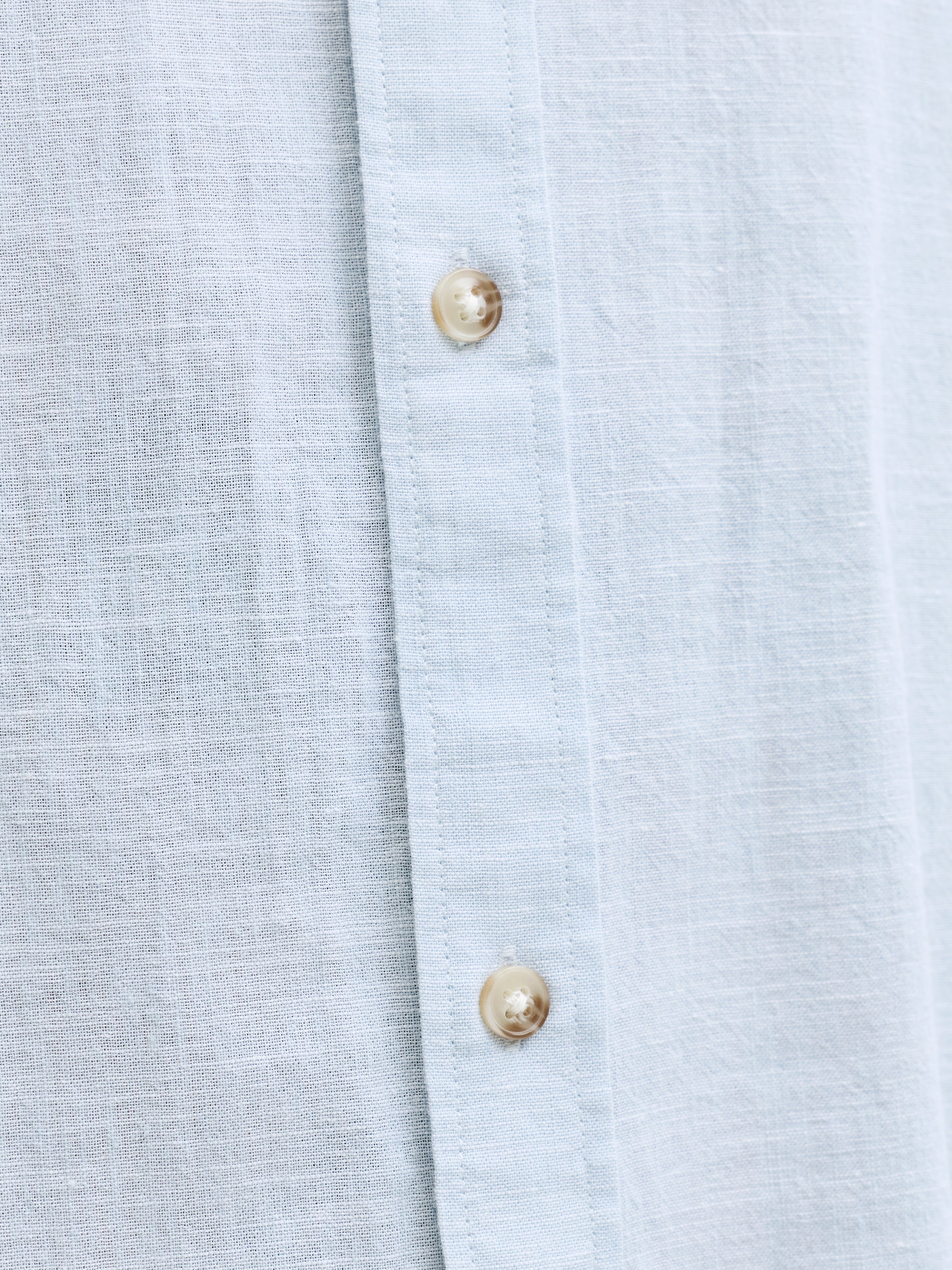 Jack & Jones Kurzarmhemd »JJESUMMER LINEN BLEND SHIRT S/S SN« Baumwolle mit Leinen, regular fit