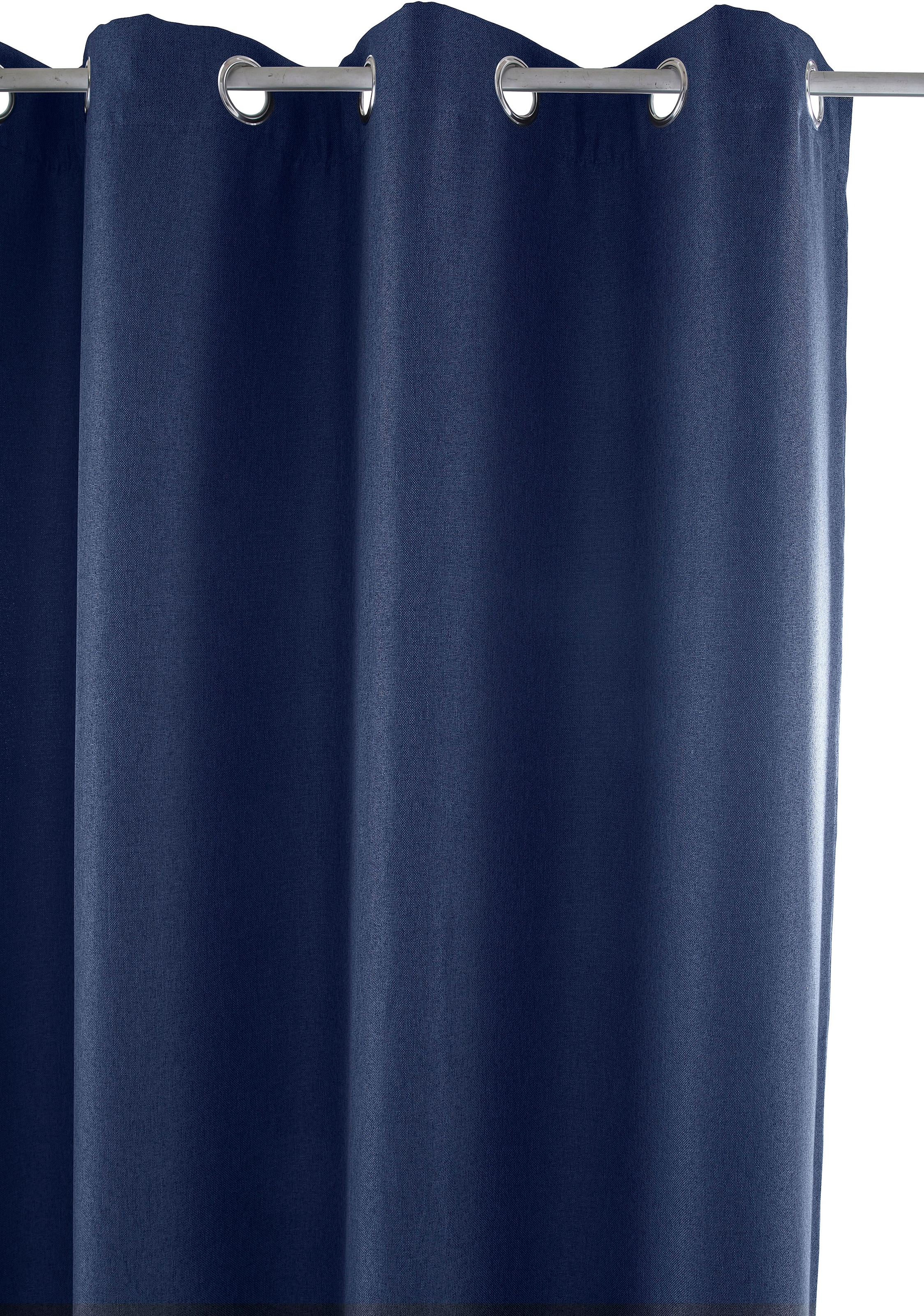 my home Vorhang »MAILAND« Ösen 1 Stk. tlg. blickdicht, verschiedene Farben, 140 x 235, Sicht- und Lichtschutz,