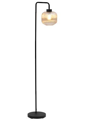 Places of Style Stehlampe »Keanu«, E27, 1 St., Stehleuchte mit Glasschirm, Riffeloptik kaufen