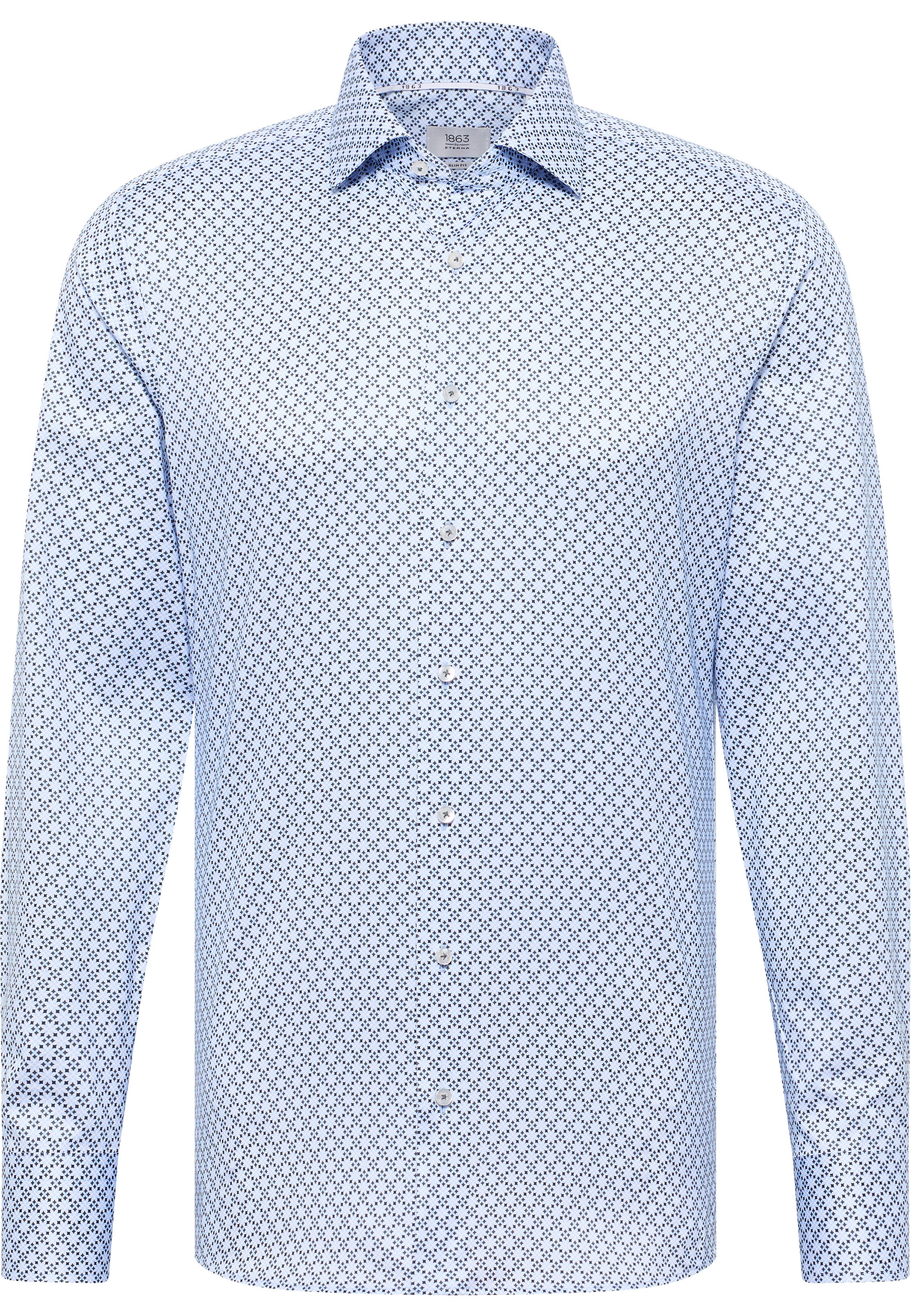 Eterna Langarmhemd »SLIM FIT«, NON IRON (bügelfrei)