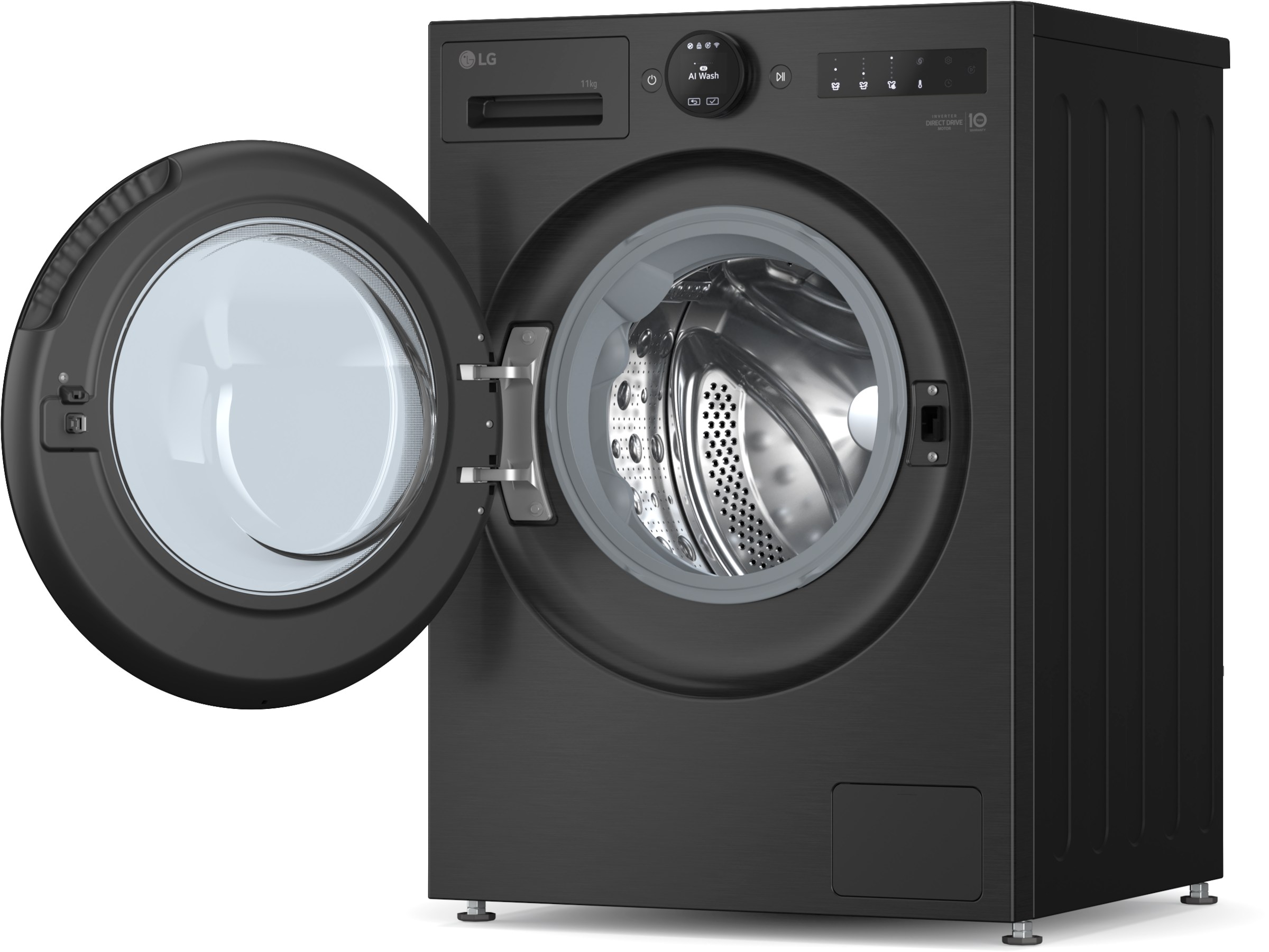 LG Waschmaschine »F4WX801YB« 11 kg 1400 U/min digitales Touchdisplay